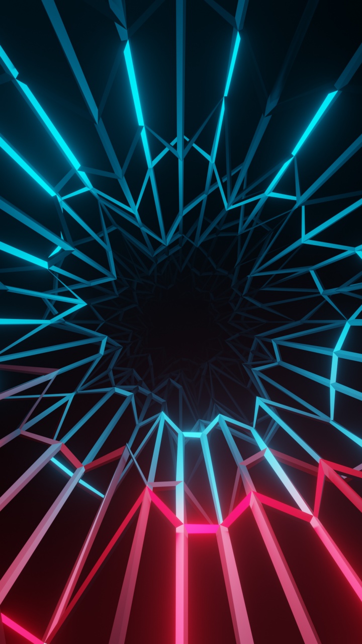 Electric Wallpaper 4K, Neon, Colorful, Dark background, Lighting