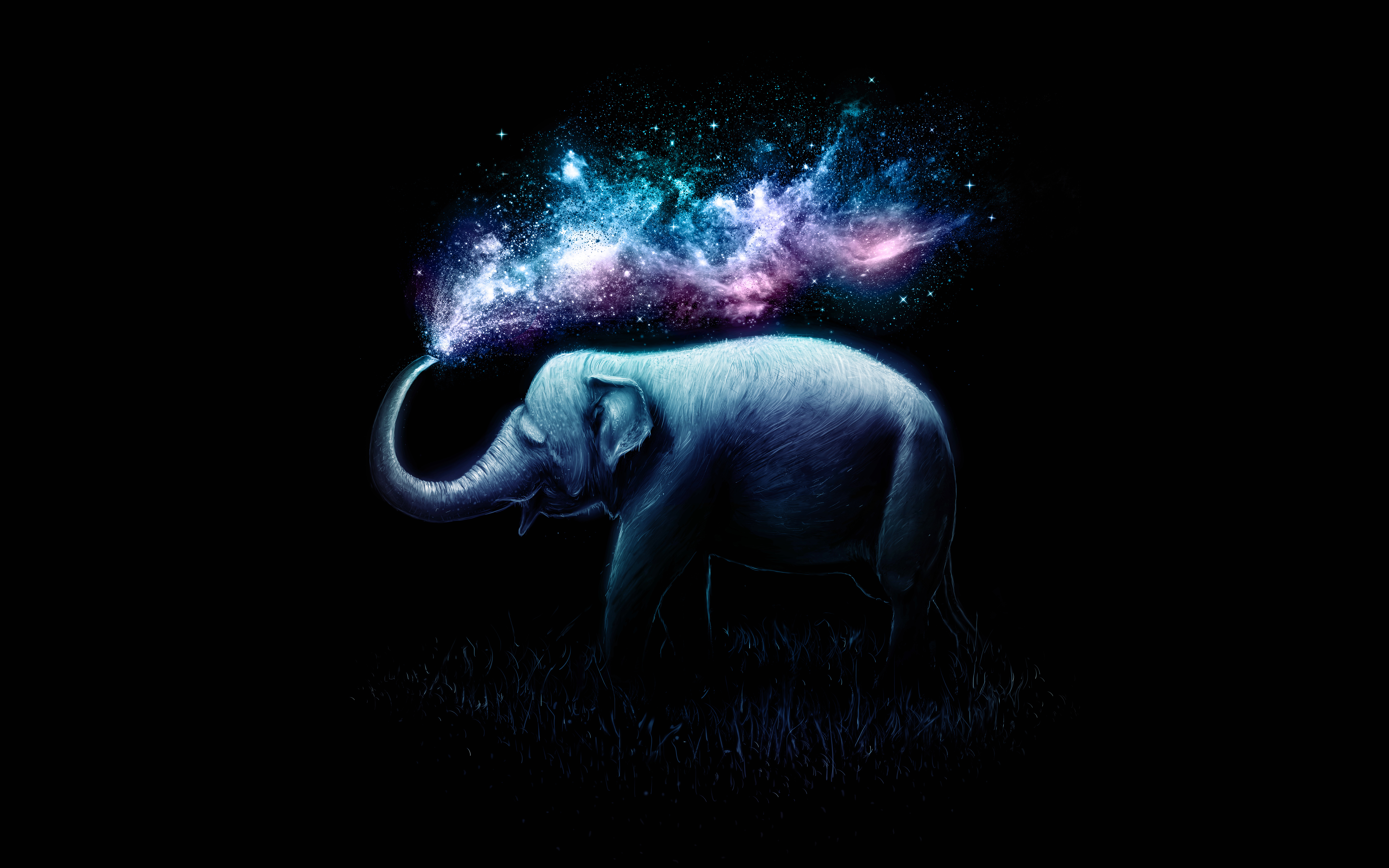 Elephant Wallpaper 4K, Colorful, Surreal, Fantasy, #3960