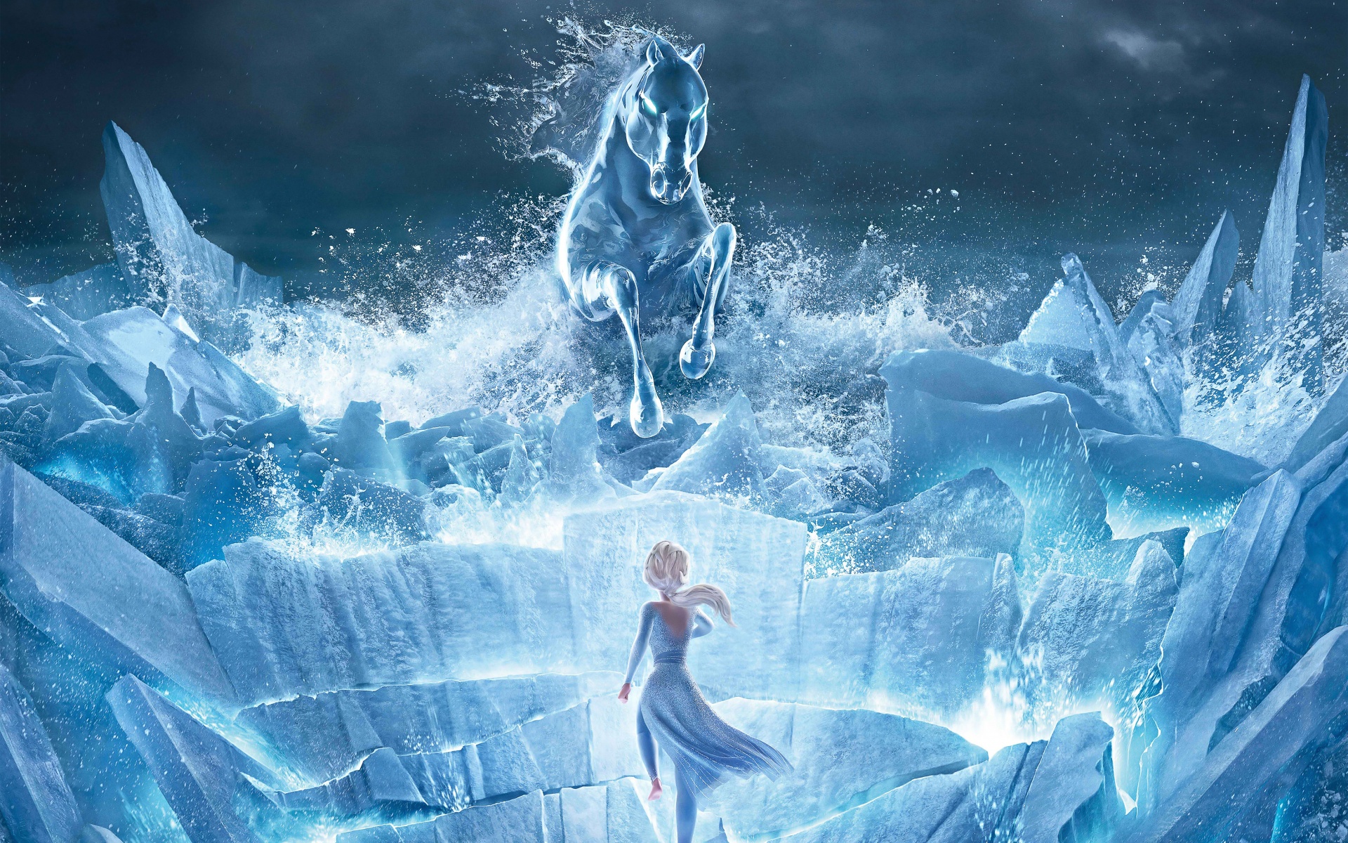 Elsa Wallpaper 4K Frozen 2 The Nokk Water Spirit 670