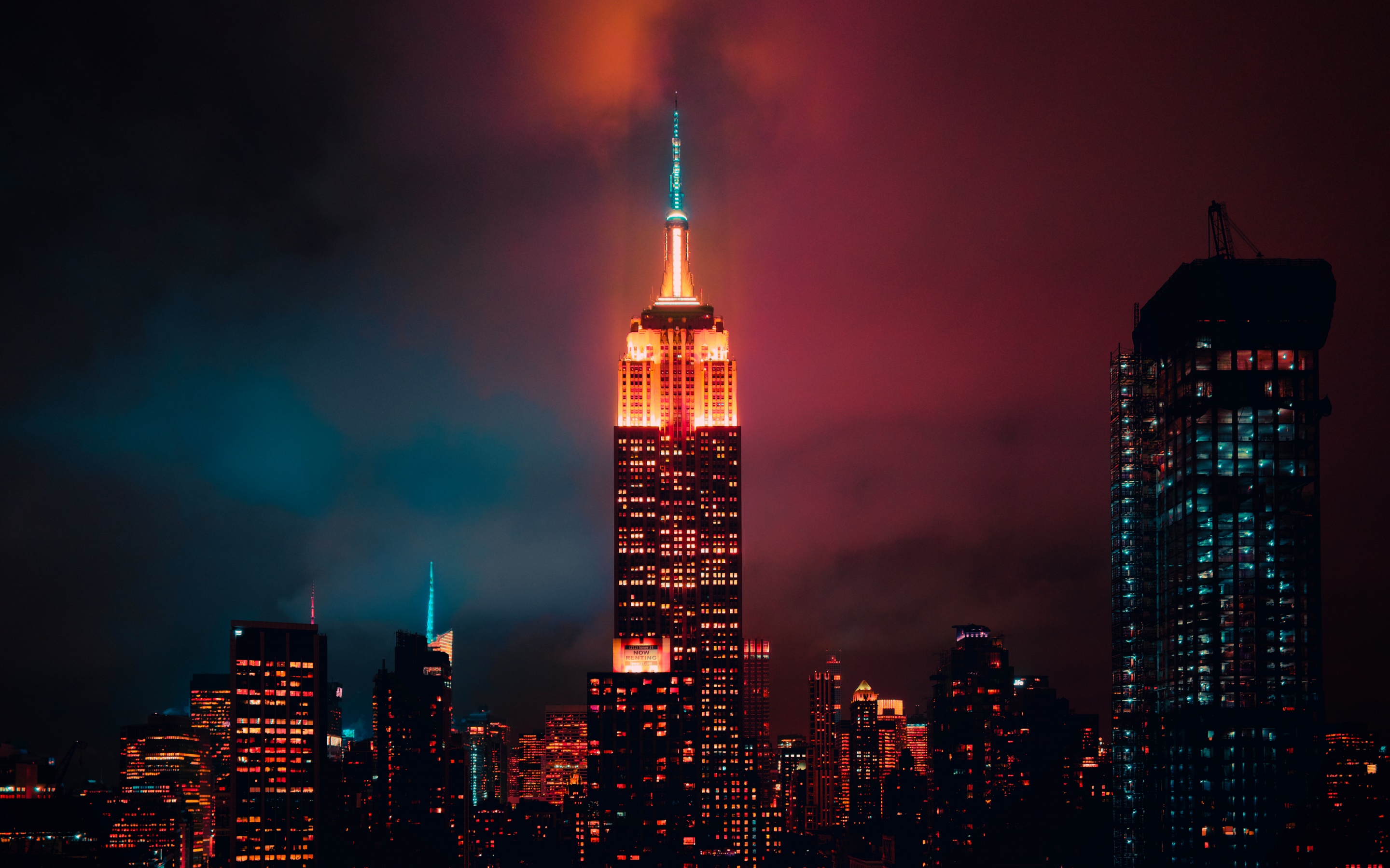 New York Empire State Building Wallpaper