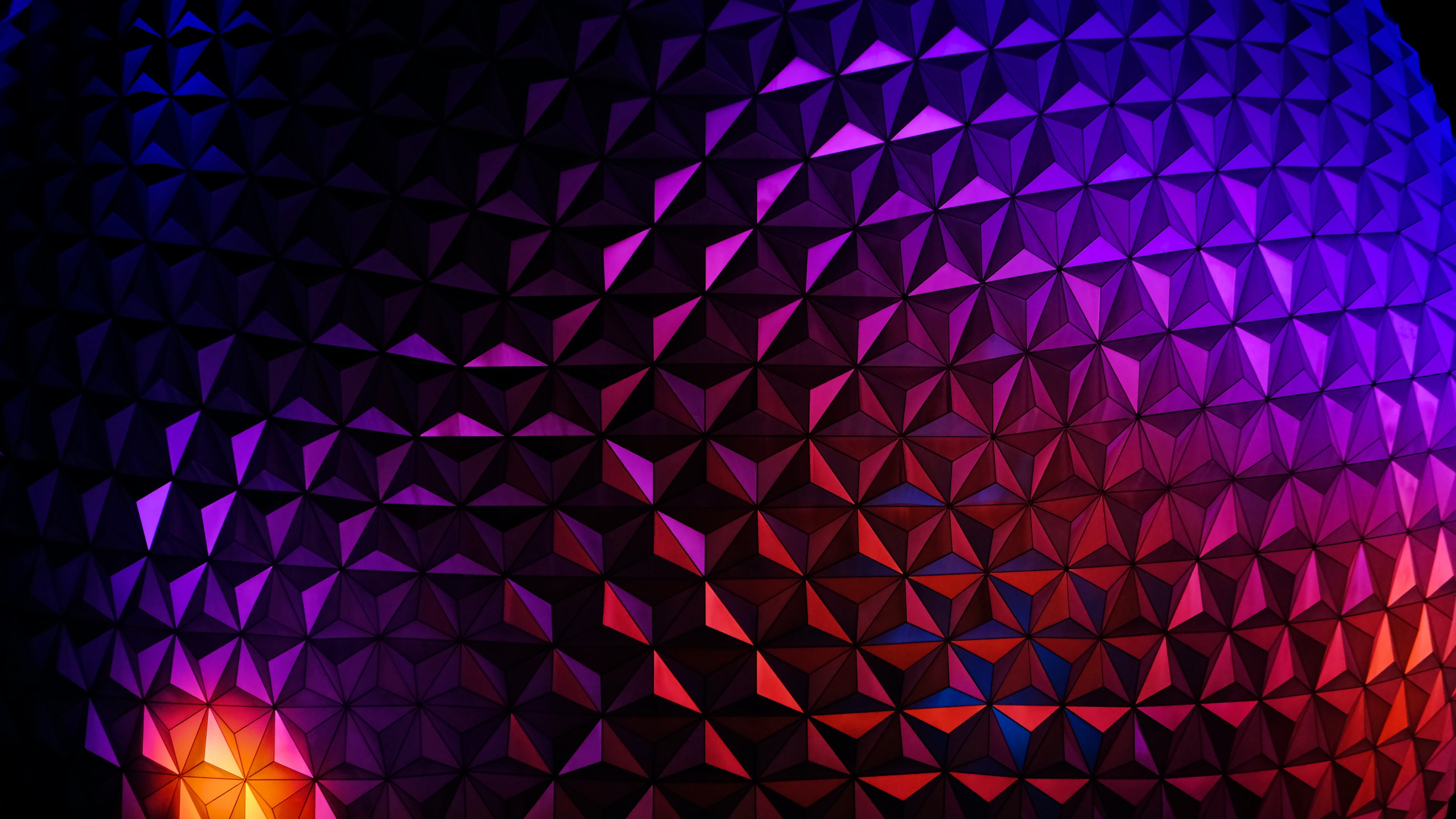 Download Colorful Epcot Globe With Dark Sky Wallpaper  Wallpaperscom
