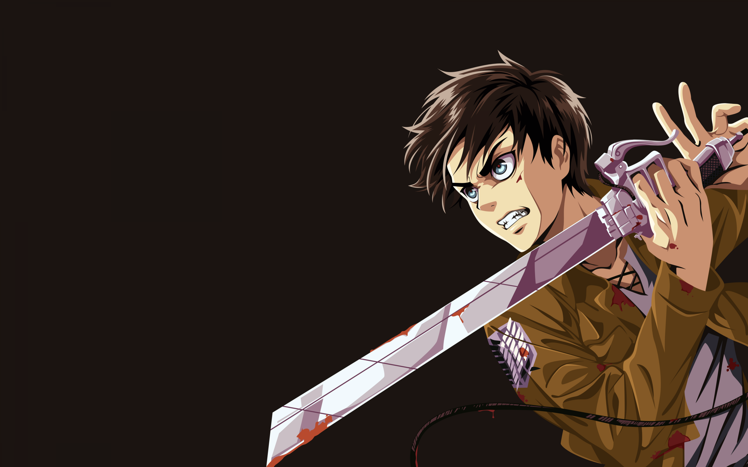 Eren Yeager Wallpaper 4K, Attack on Titan, Others, #10356