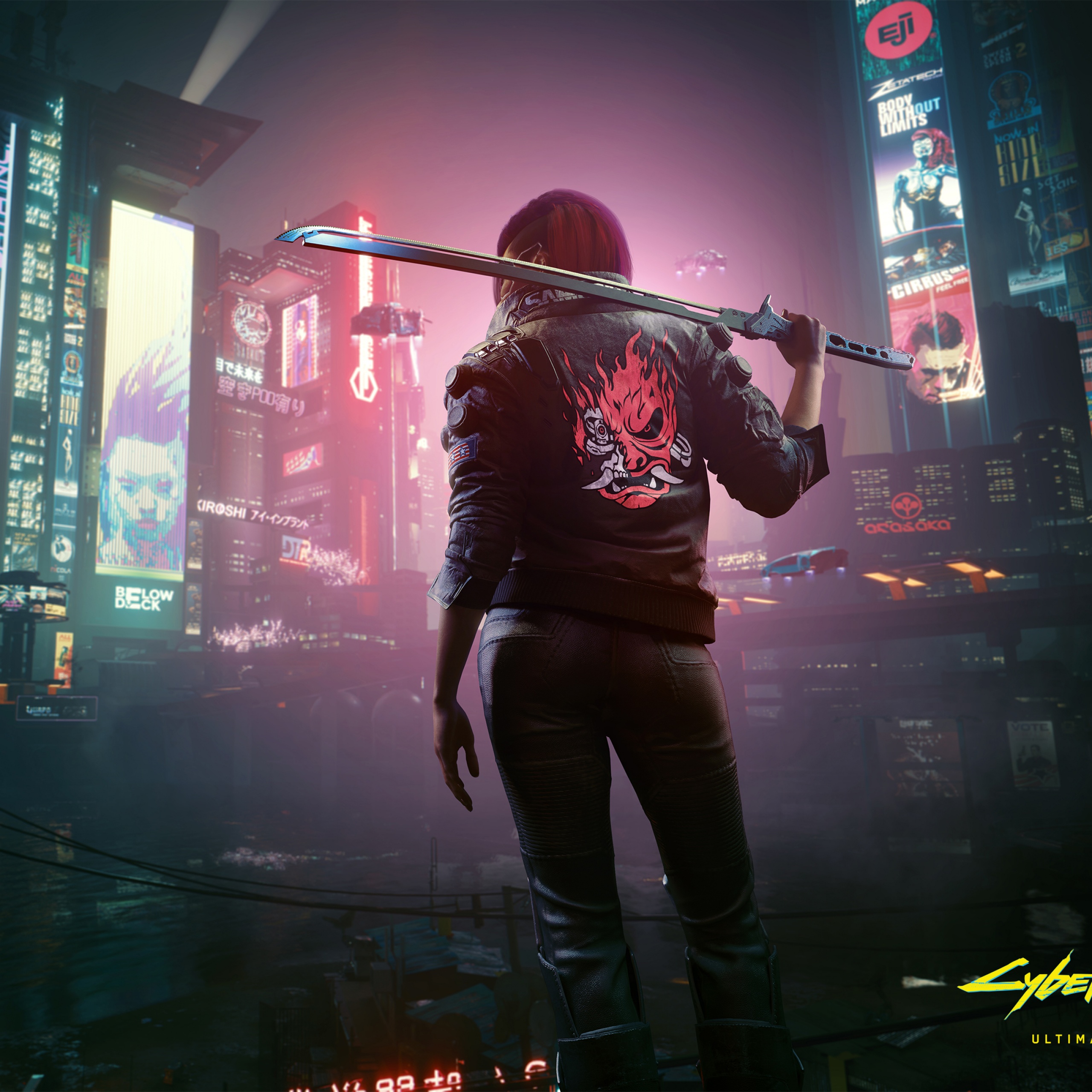 Cyberpunk 2077 Female V 4K Wallpaper #3.1542