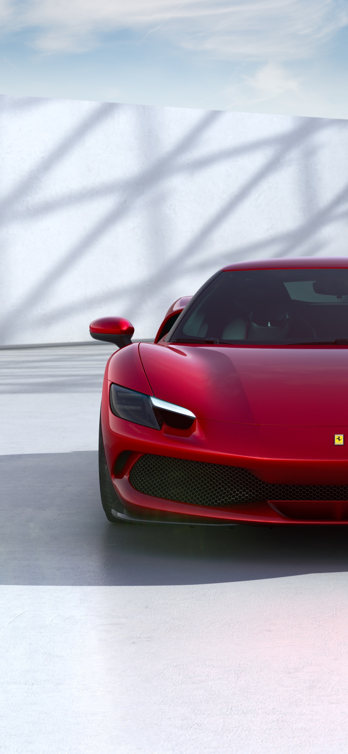 Ferrari 296 GTB Wallpaper 4K, Hybrid sports car, Red cars, 2022, Cars