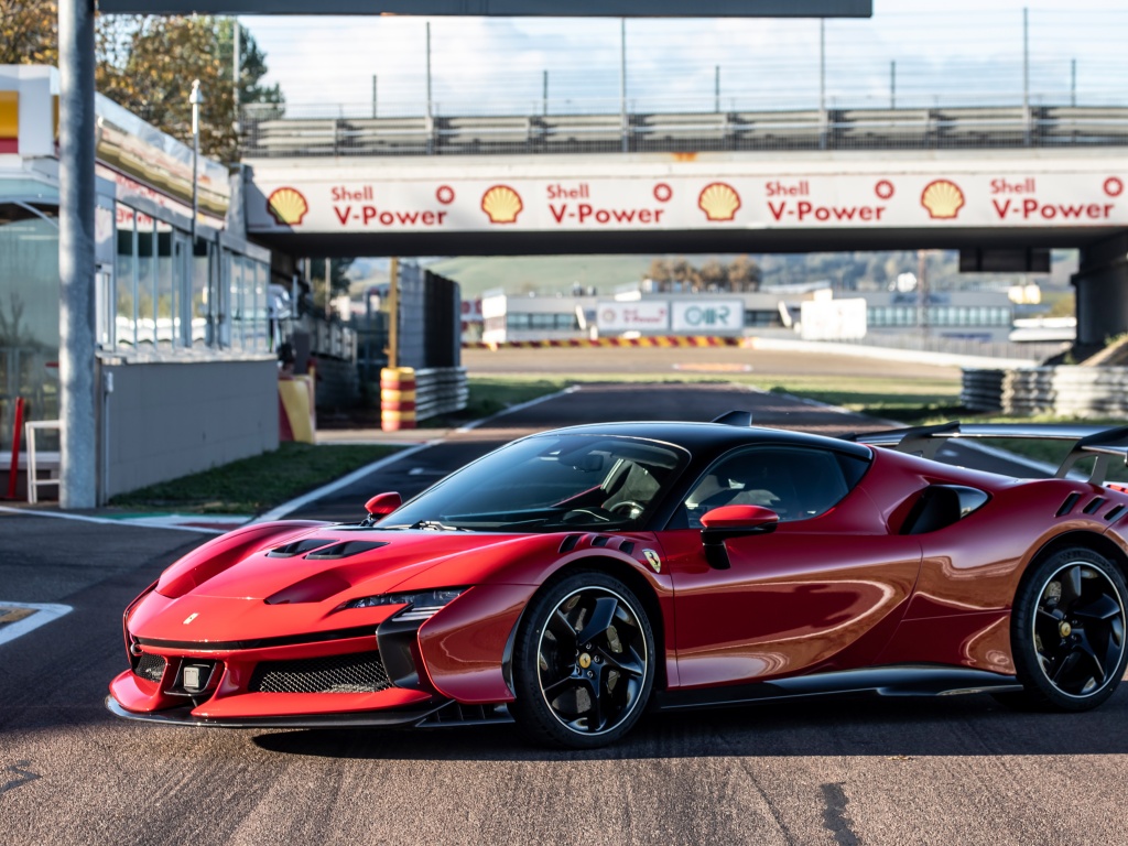 Ferrari SF90 XX Stradale Wallpaper 4K, Race track