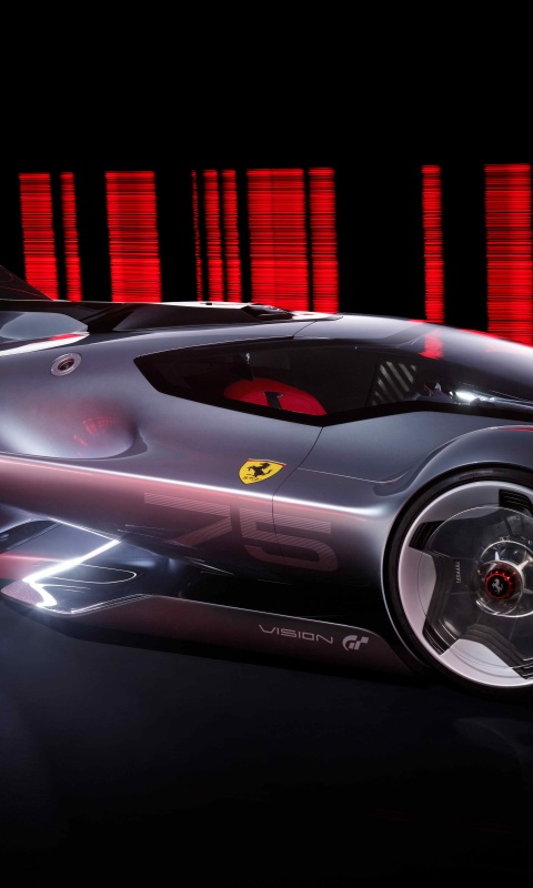 Ferrari Vision Gran Turismo Wallpaper 4K, Concept cars