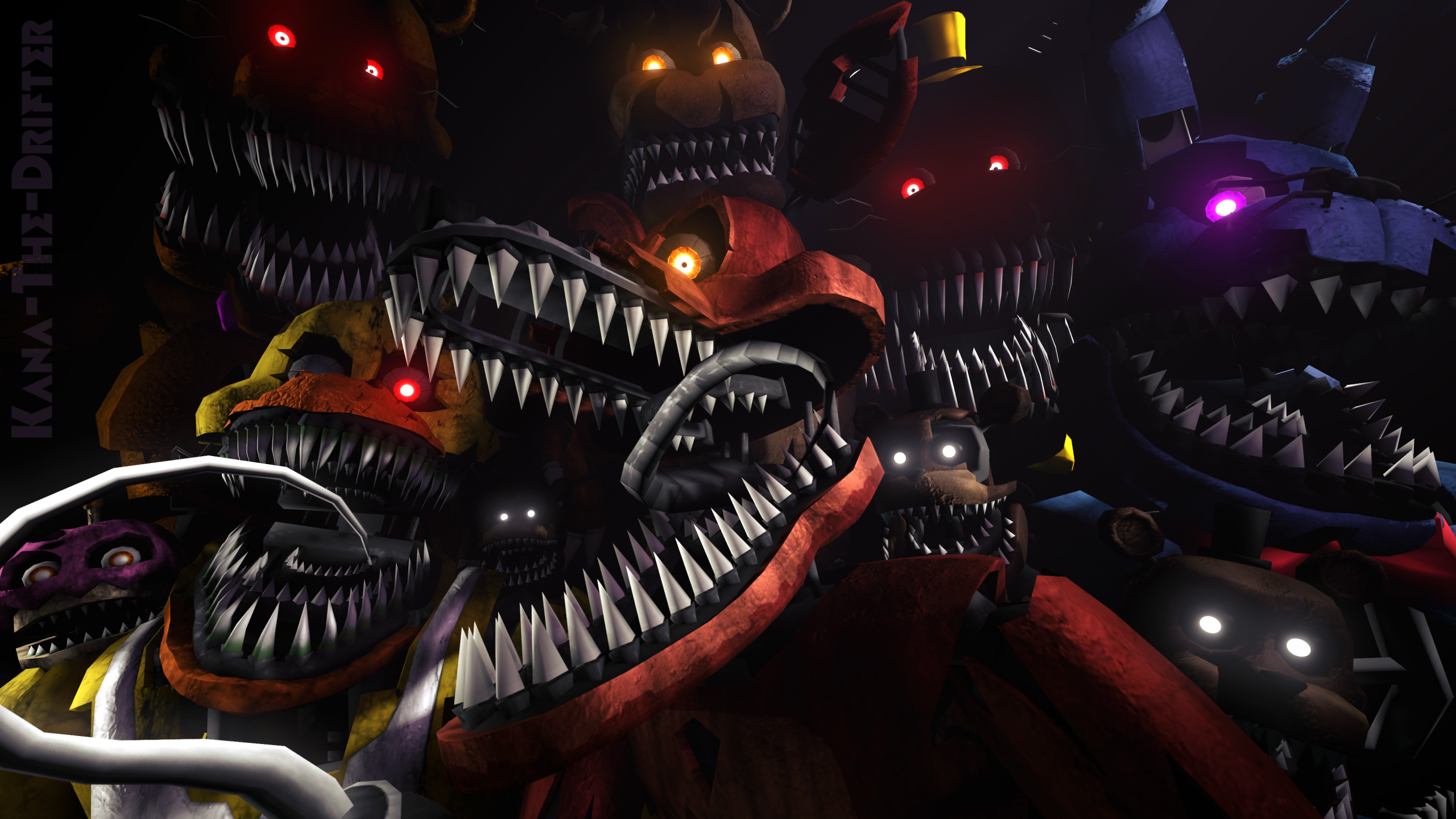 Video Game Five Nights at Freddy's: Sister Location HD Wallpaper