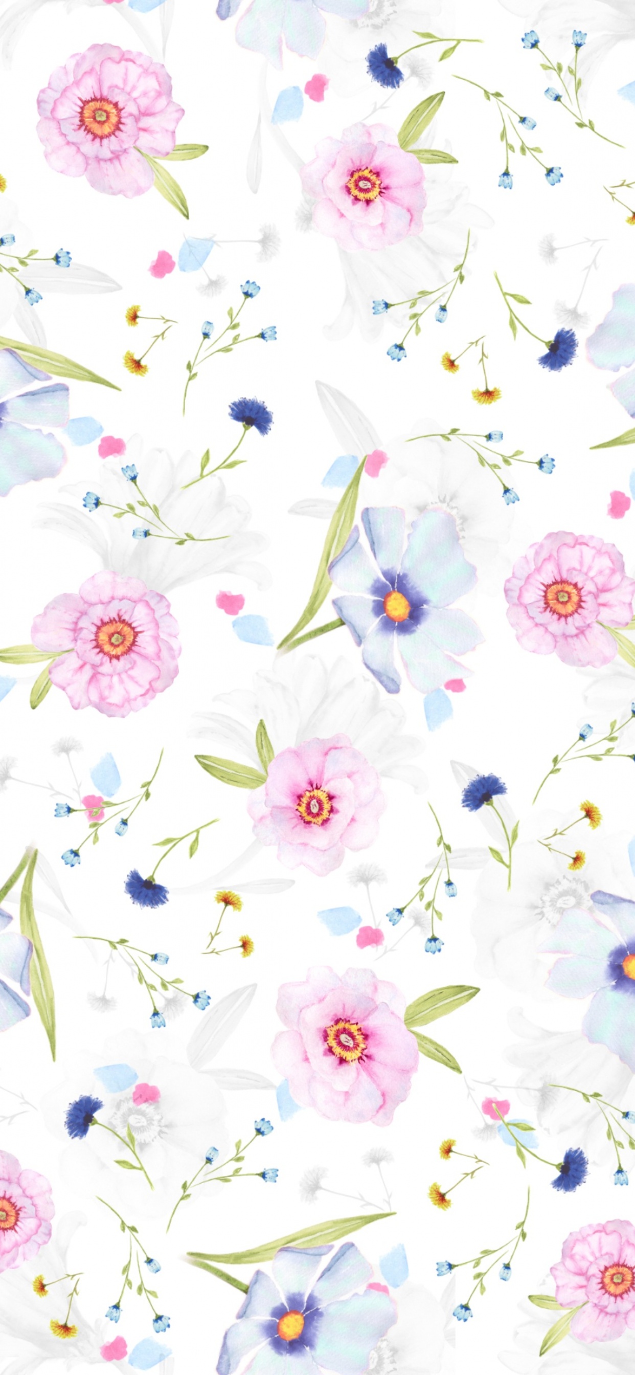 Floral designs Wallpaper 4K, White background, Flowers, #1214
