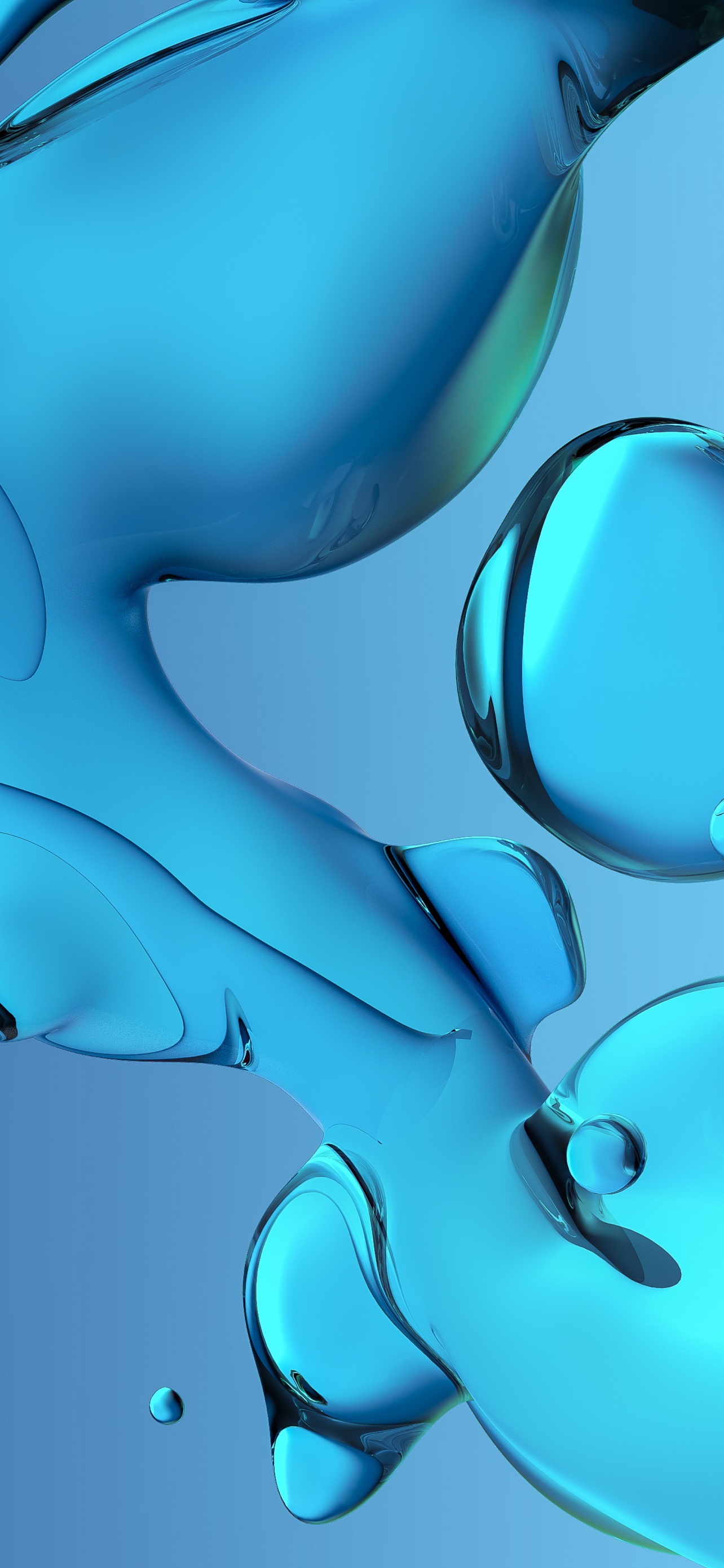Fluidic Wallpaper 4K, Glossy, Abstract, #7625