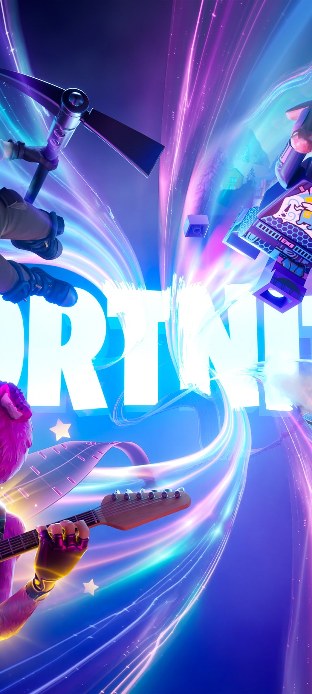 Fortnite Wallpaper 4K, LEGO, Cuddle Team Leader