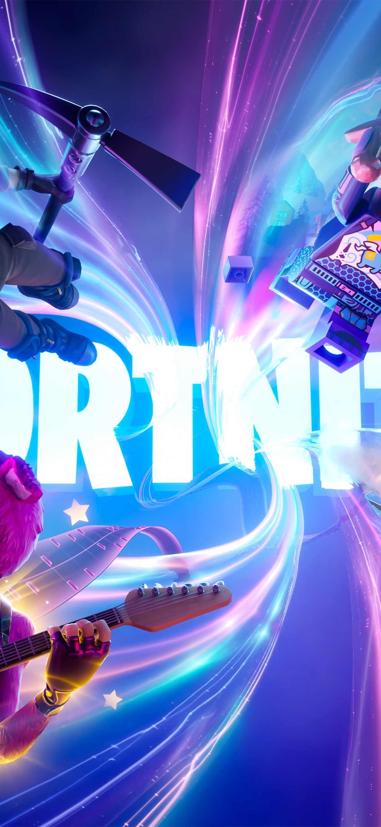 Fortnite Wallpaper 4K, LEGO, Cuddle Team Leader