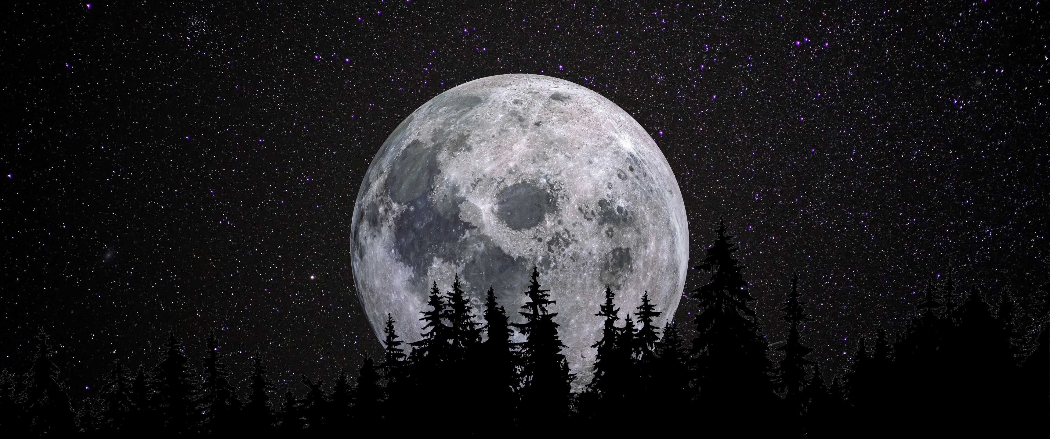 Hãy đắm mình trong cảm giác rực rỡ của mặt trăng tròn đầy rực sáng, tràn ngập bầu trời đêm. Sự mê hoặc của ánh sáng và bóng tối tạo thành nên một bức tranh tuyệt đẹp. Nhấn vào hình ảnh để tận hưởng khoảnh khắc đầy lãng mạn của mặt trăng đêm nay.