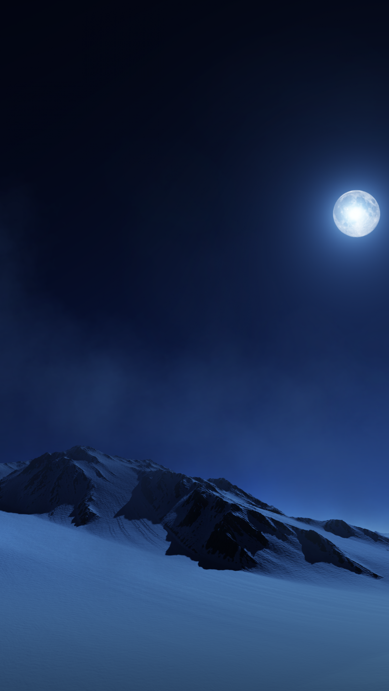 Mountain Under A Full Moon Background, 3d Art Decor Wallpaper Landscape  Black Mountains Golden Trees And Light Moon In Dark Background, Hd  Photography Photo Background Image And Wallpaper for Free Download