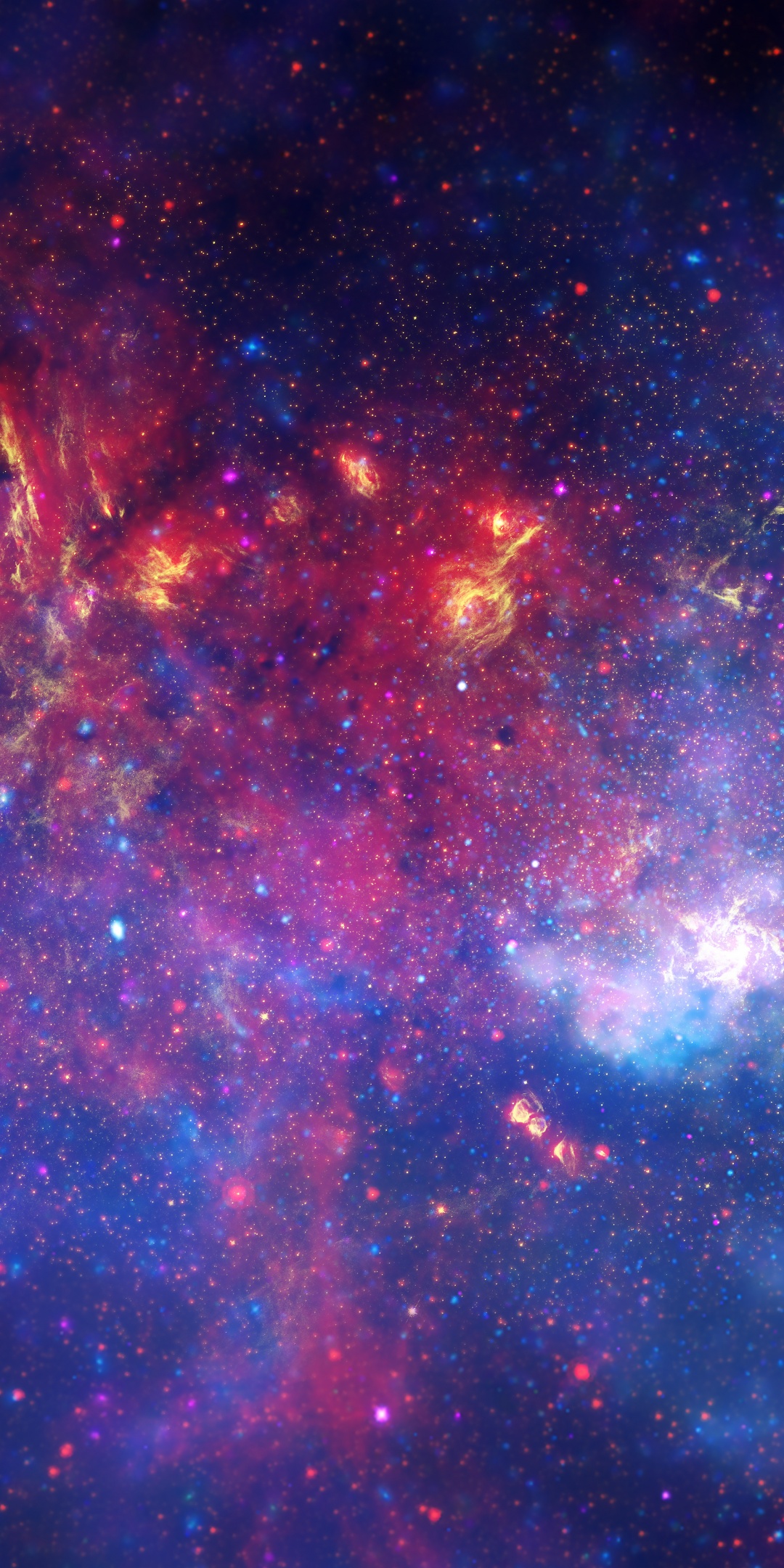 Galactic Center Wallpaper 4K, Cosmology, Star Birth, Black hole