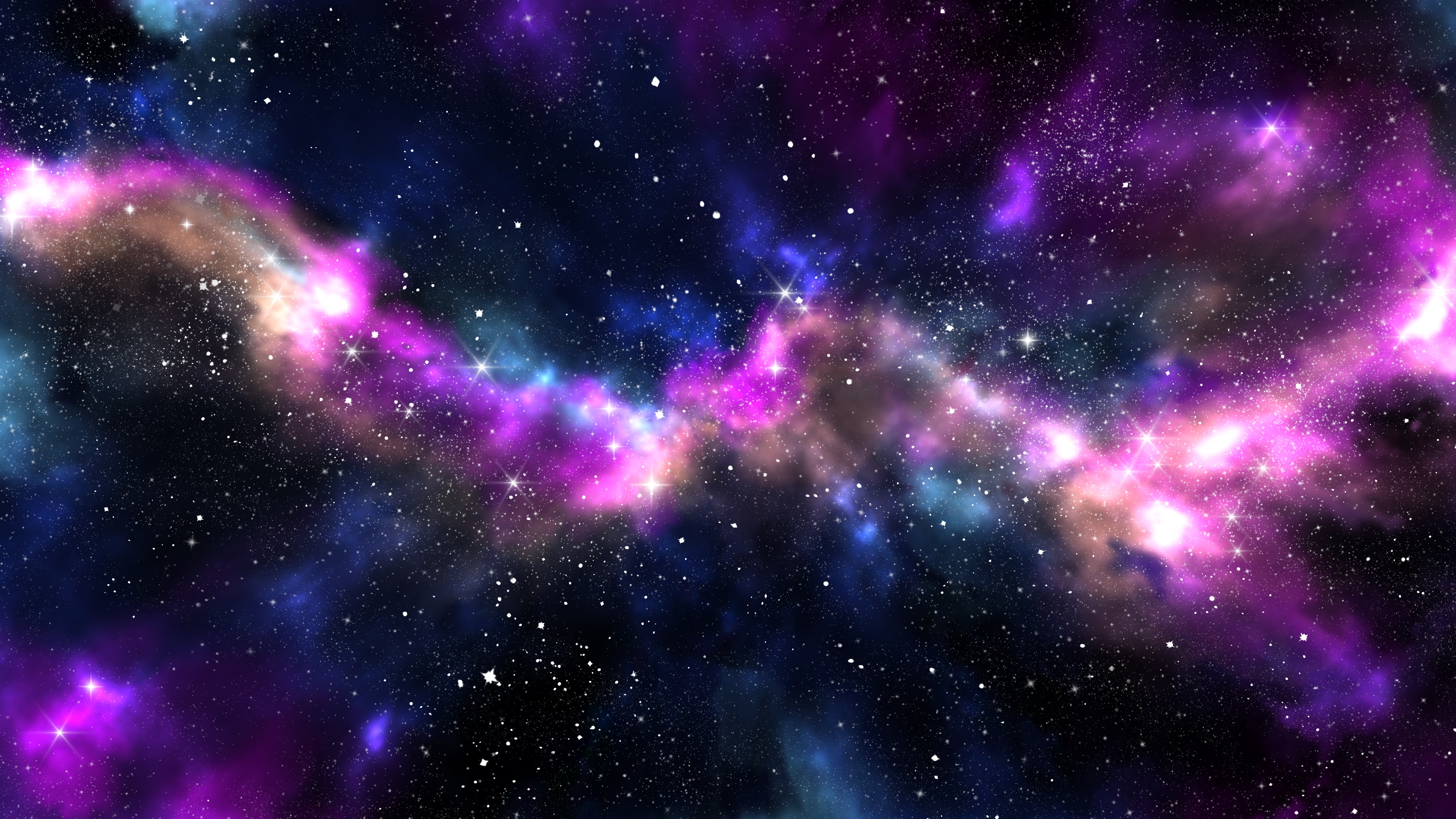 Galaxy Wallpaper 4K, Milky Way, Stars, Space, #5366