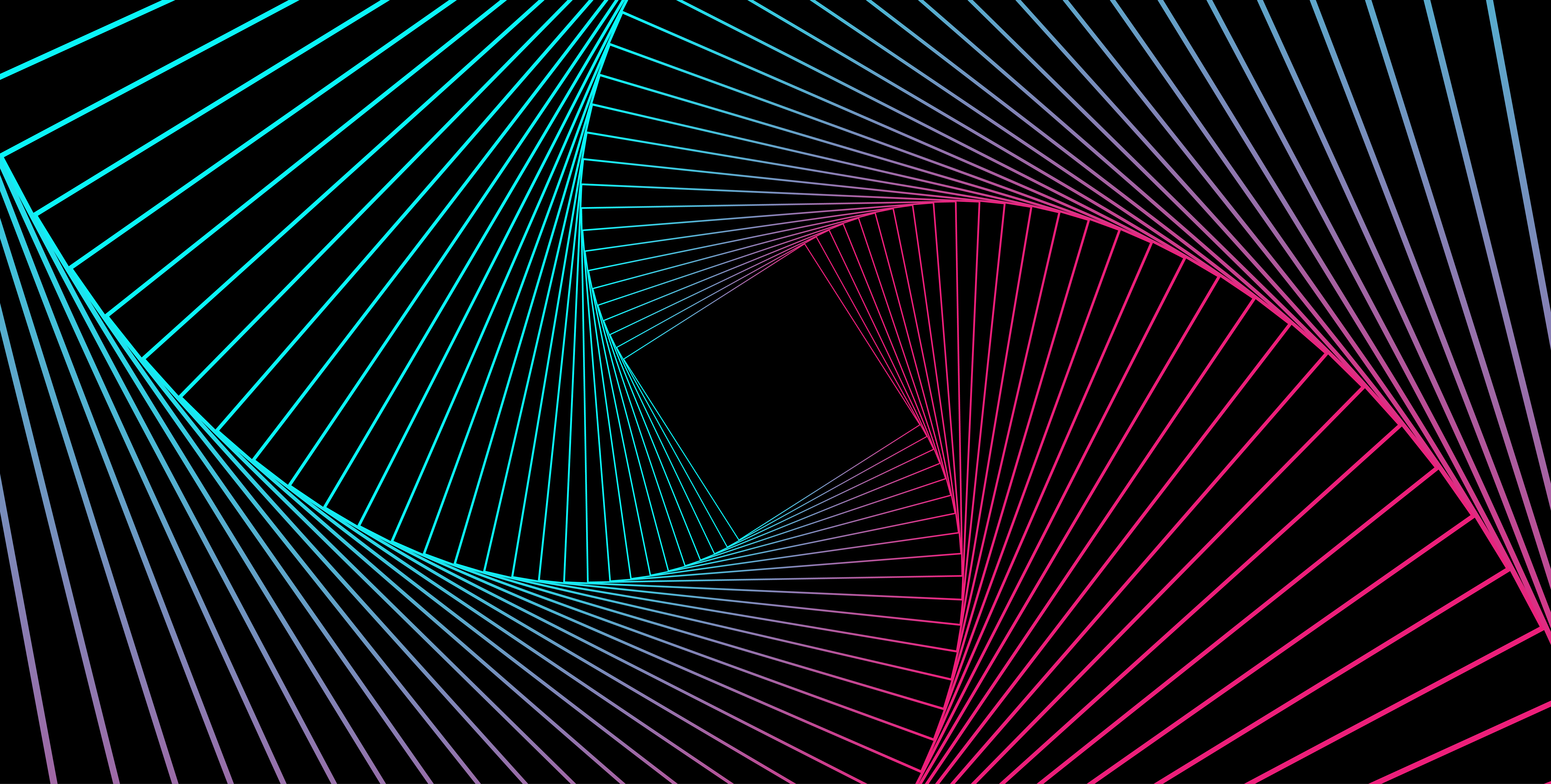 Geometric Wallpaper 4K, Pattern, Spiral, Neon, Abstract, #1202