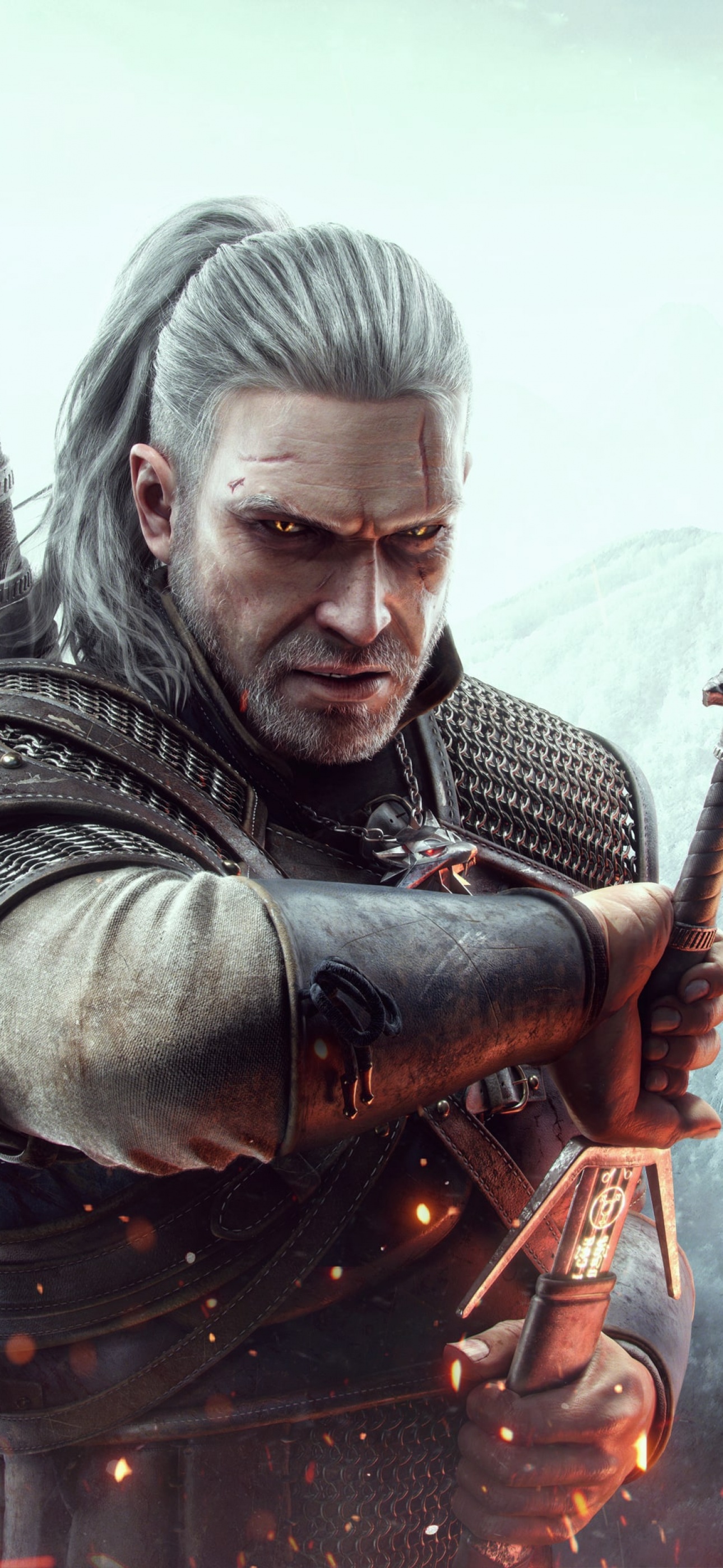 Geralt of Rivia Wallpaper 4K, The Witcher 3 Wild Hunt