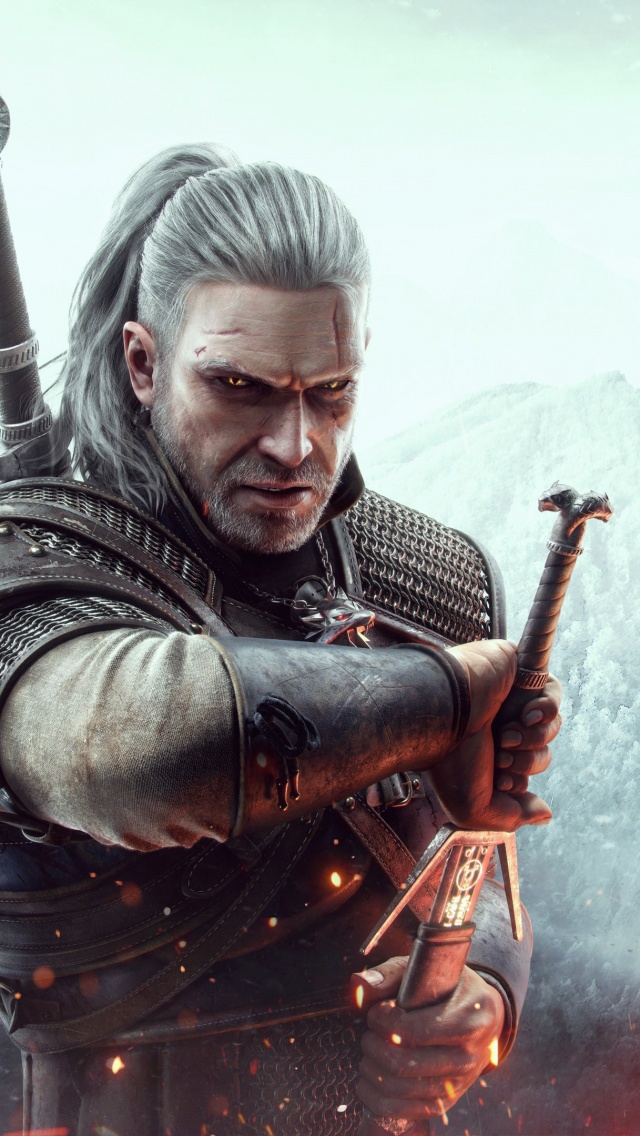 Geralt of Rivia Wallpaper 4K, The Witcher 3 Wild Hunt