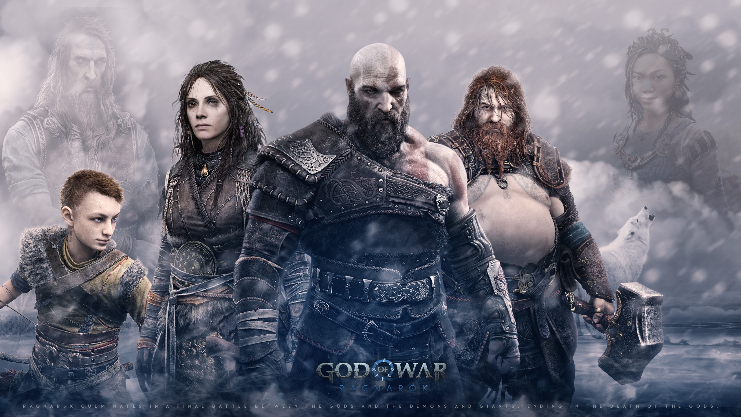 God of War Ragnarök Wallpaper 4K, 2022 Games, Games, #7338
