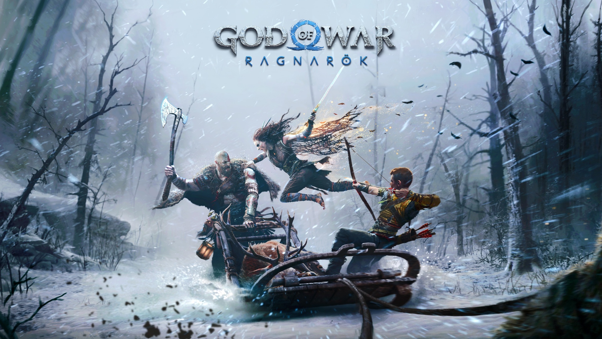 God Of War Ragnarok Kratos Freya Atreus 2022 Games 1600x900 8677 