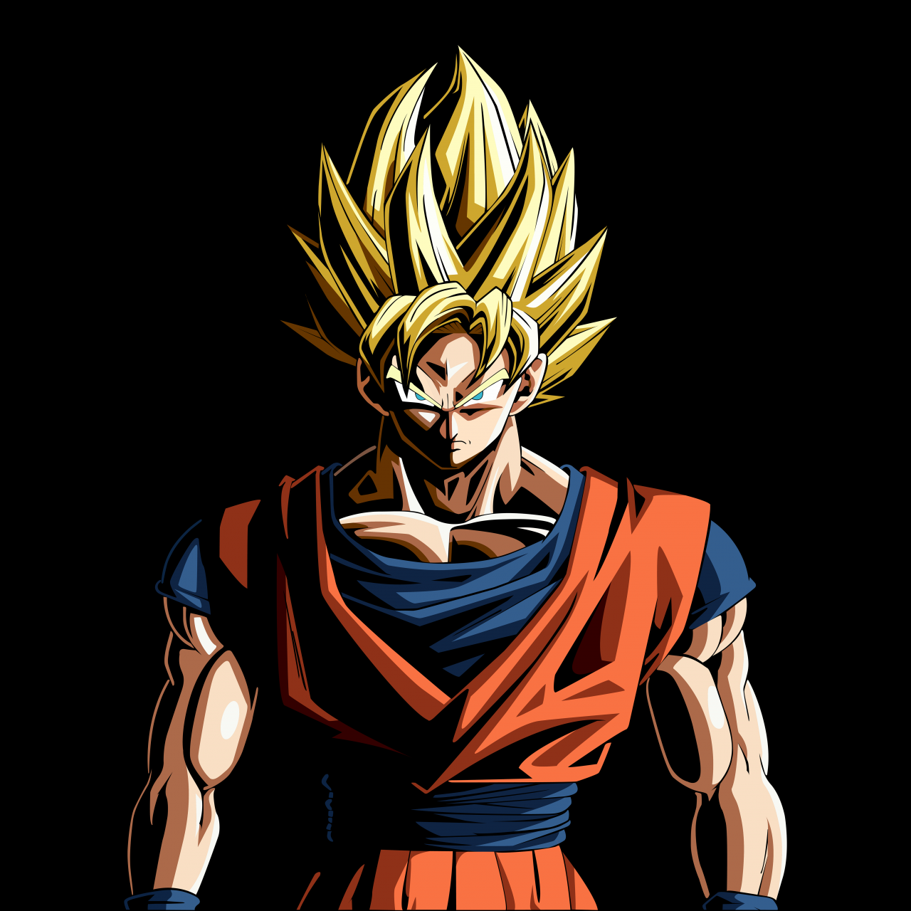 DBZ Super Saiyan Goku Art Wallpapers - Dragon Ball Wallpapers