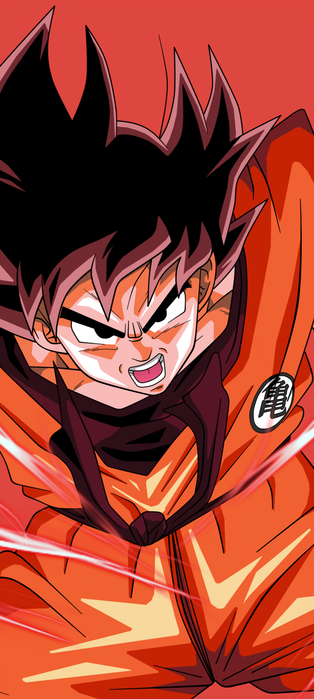 Angry Goku in Dragon Ball Z 4K Wallpaper