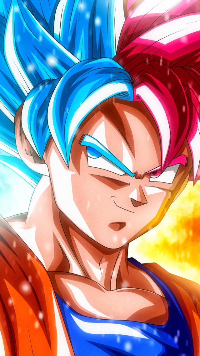  Fondo de pantalla de Goku 4K, Super Saiyan Azul,