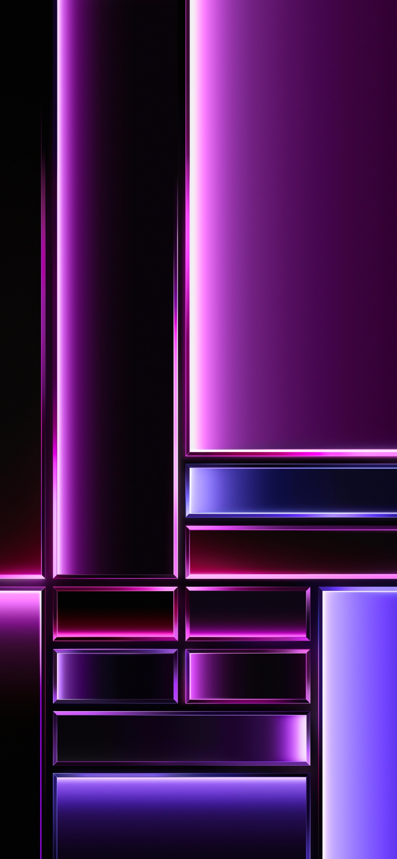 Purple aesthetic Wallpaper 4K, Grid, Magenta background