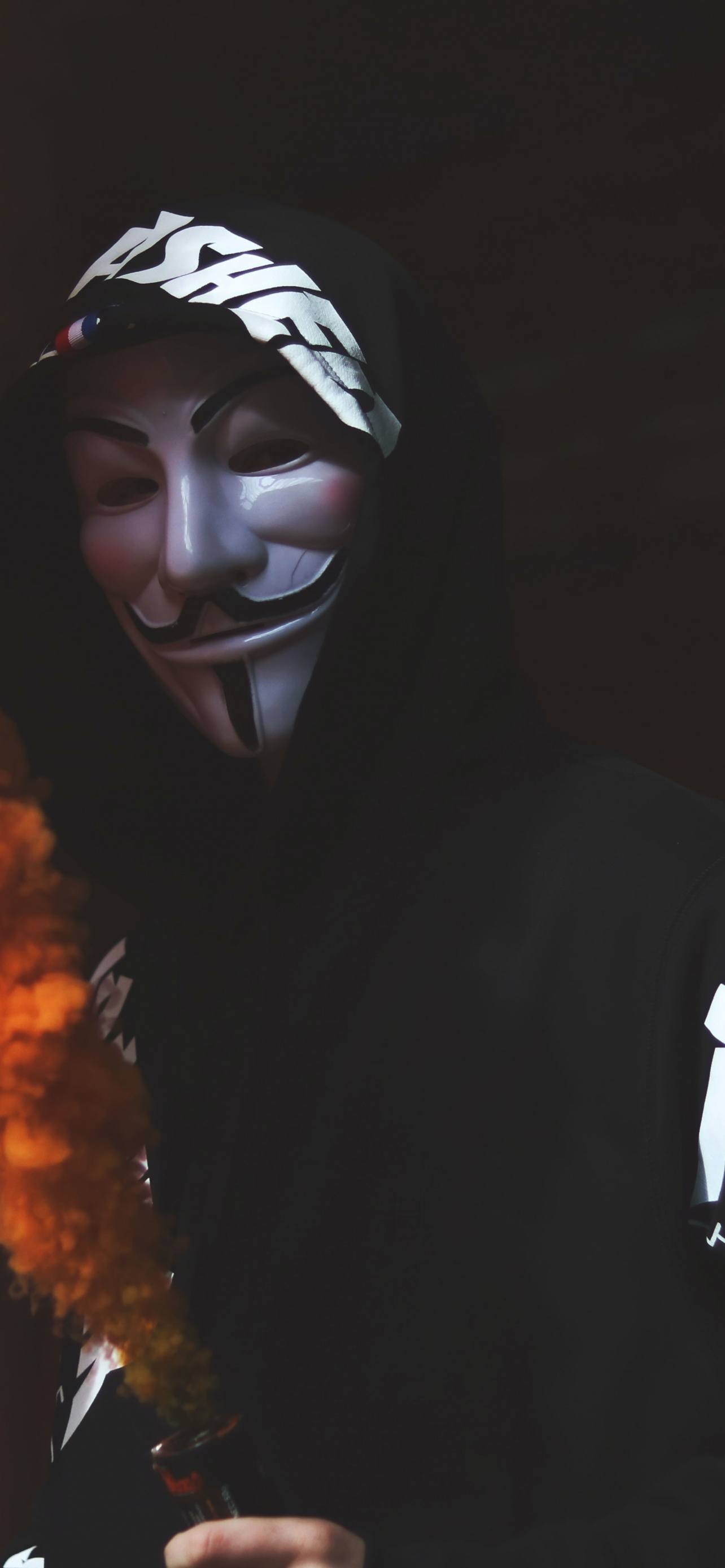 Guy Fawkes mask Wallpaper 4K, Man in Mask, Black/Dark, #5001