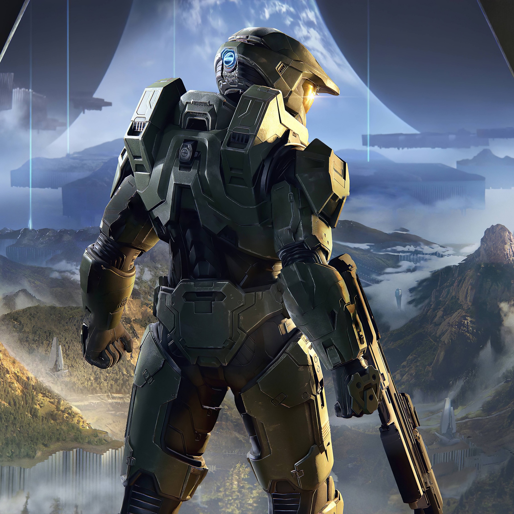 Halo Infinite Wallpaper 4K, Master Chief, Multiplayer