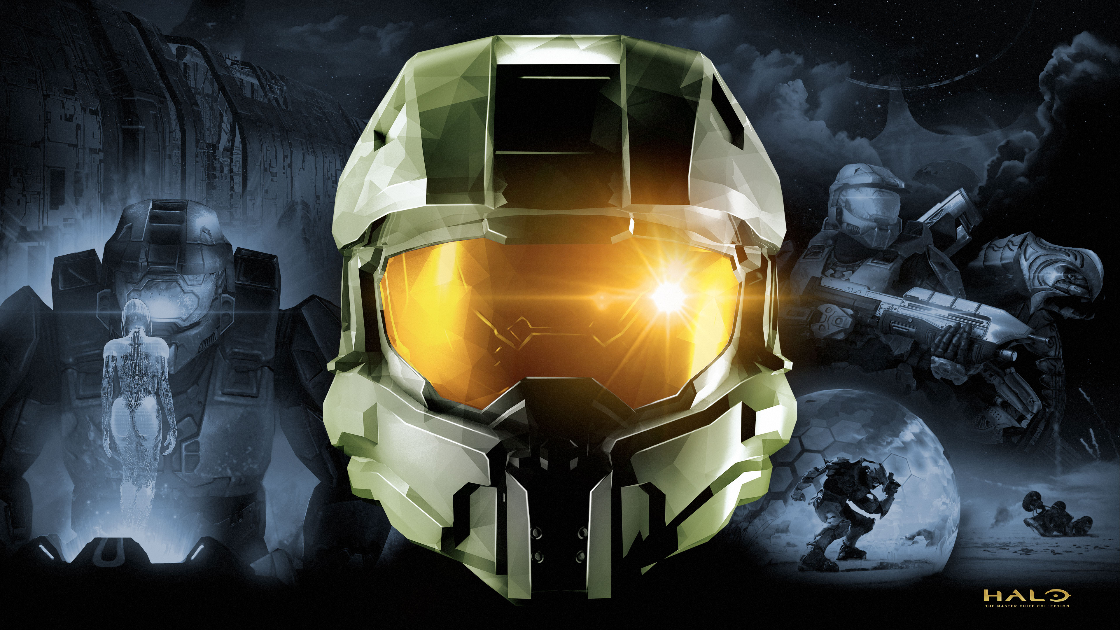 Halo: The Master Chief Collection 4K Wallpaper, Xbox One ...