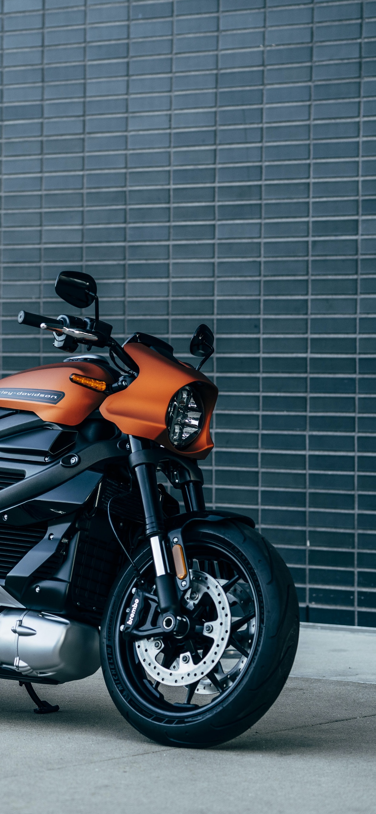 Harley-Davidson LiveWire Wallpaper 4K, Electric bikes, Orange Bike