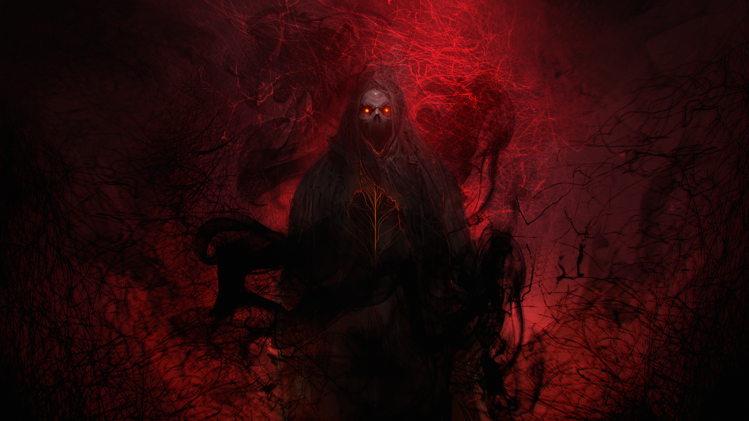 Hell Wallpaper 4K, Demon, Scary, Graphics CGI, #3281