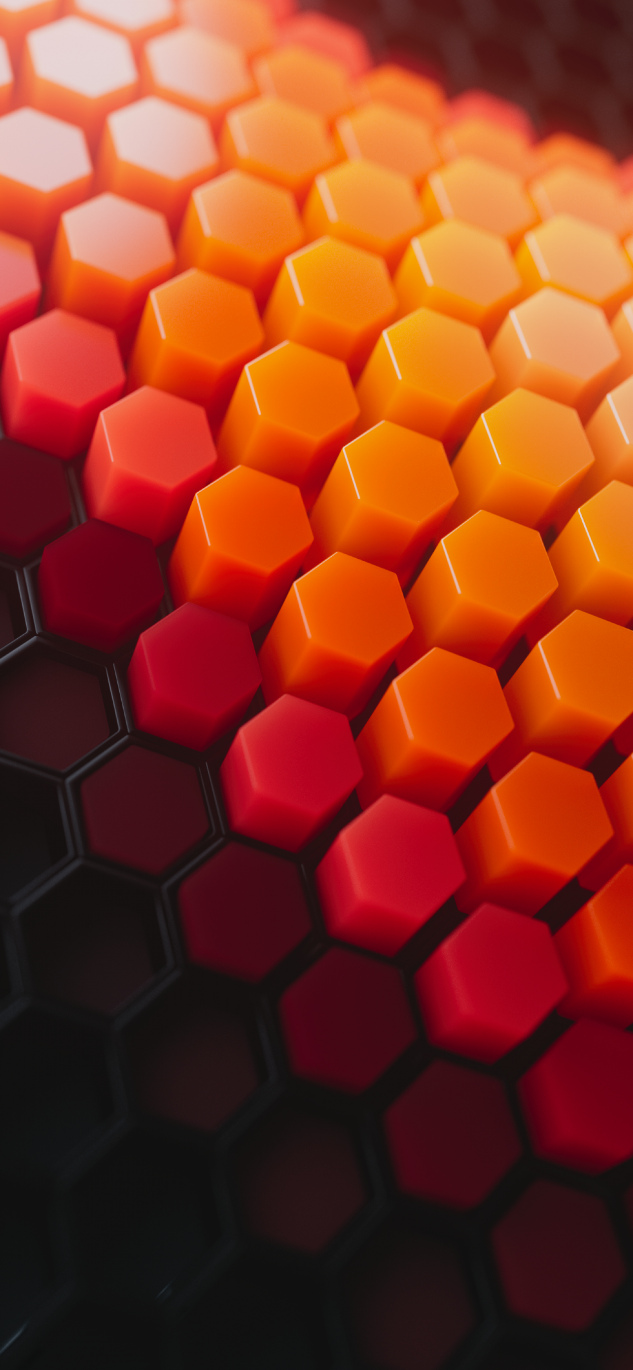Orange Mesh Points Distortion Black Background 4K HD Abstract Wallpapers   HD Wallpapers  ID 79313
