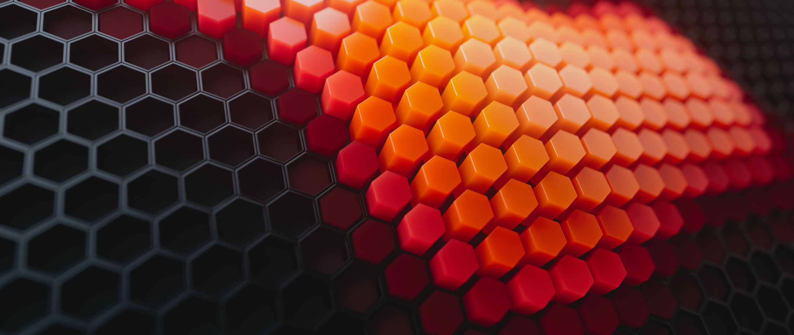 Hexagons Wallpaper 4K, Patterns, Abstract, #2287