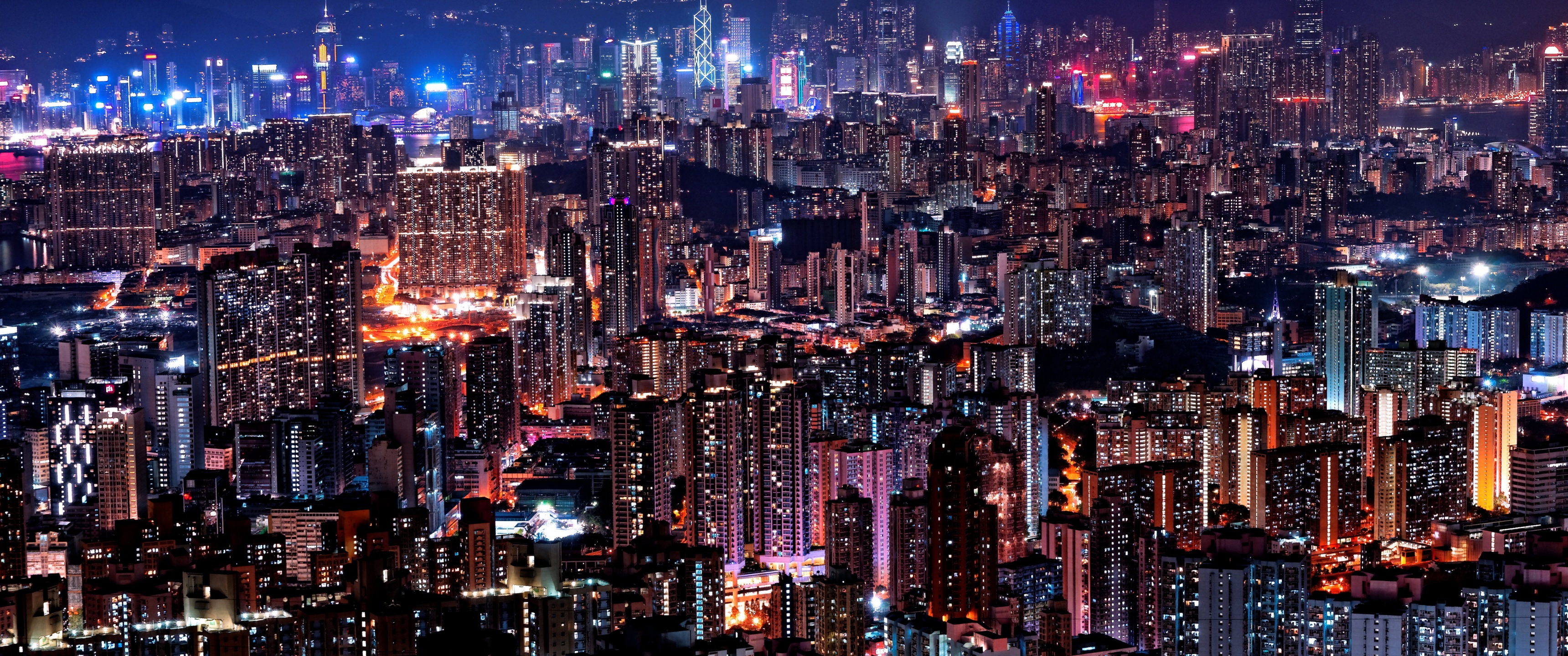 Wallpaper ID 954  city metropolis architecture buildings hong kong 4k  free download