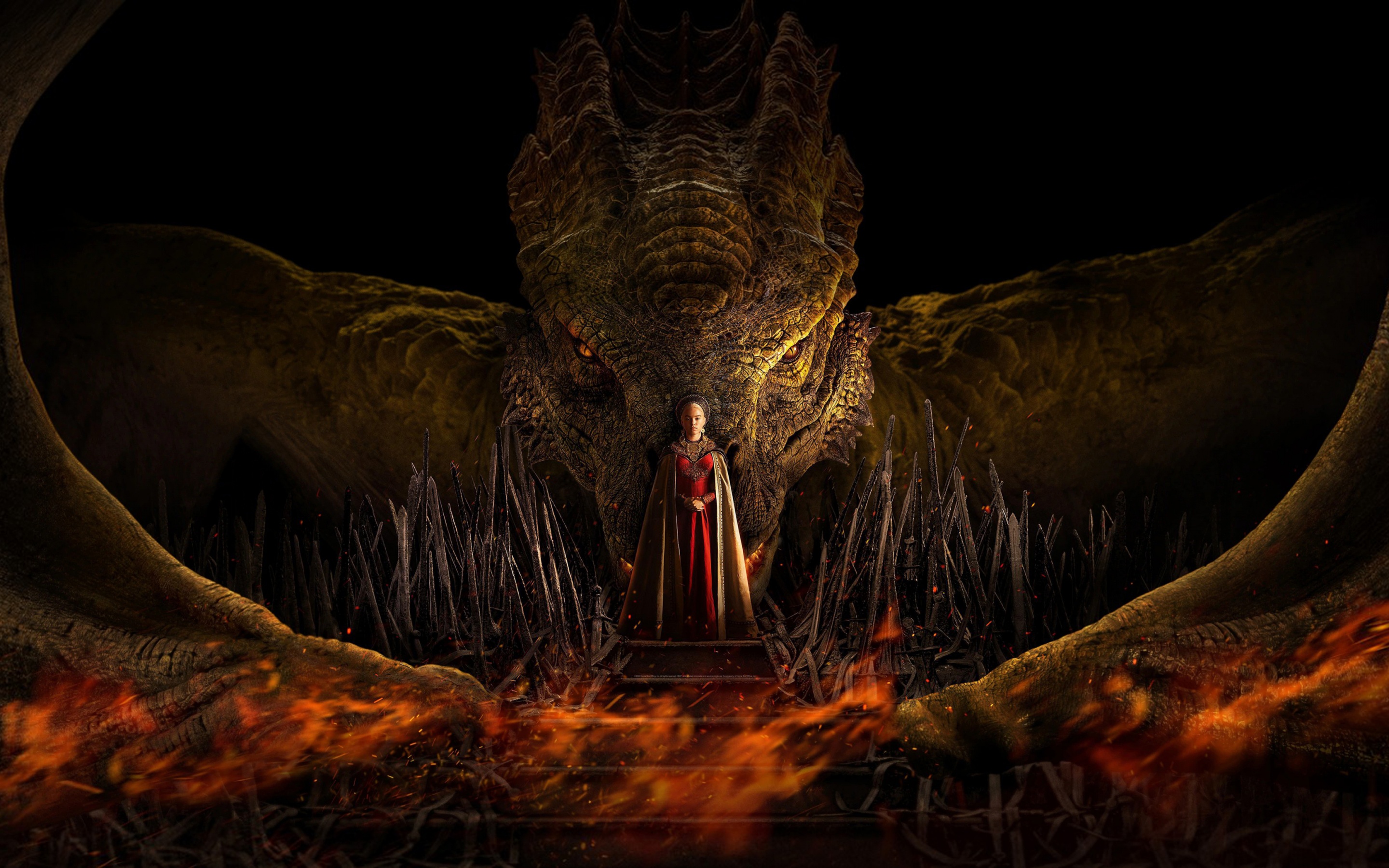 House of the Dragon Wallpaper 4K, Syrax, Movies, #8382