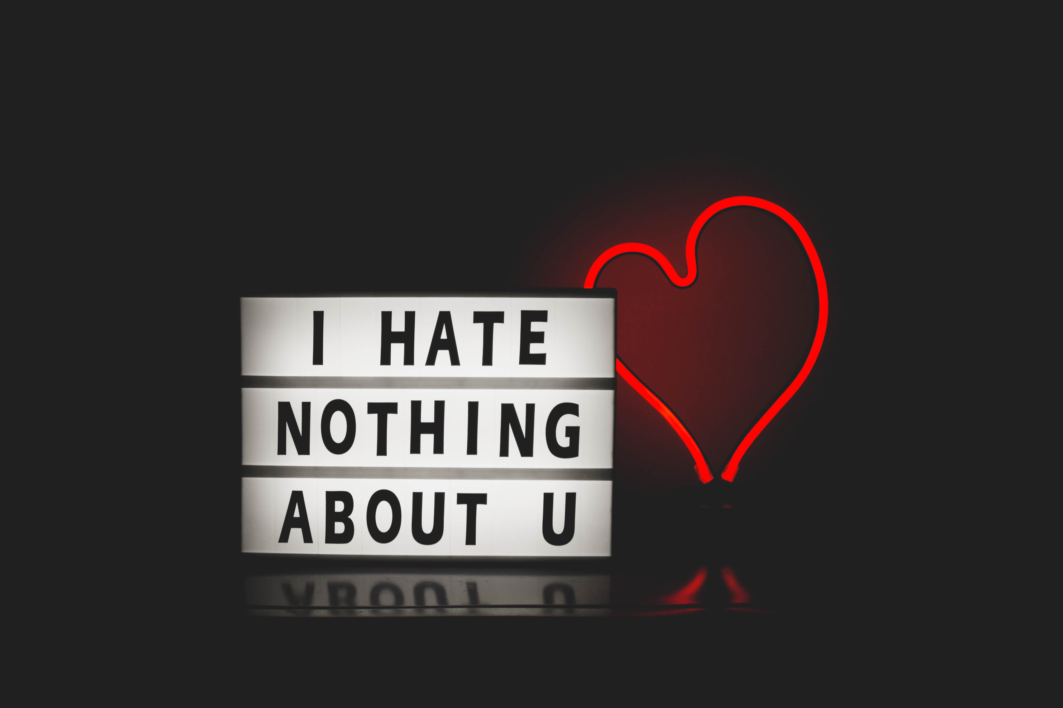 I Hate Nothing About U Wallpaper.