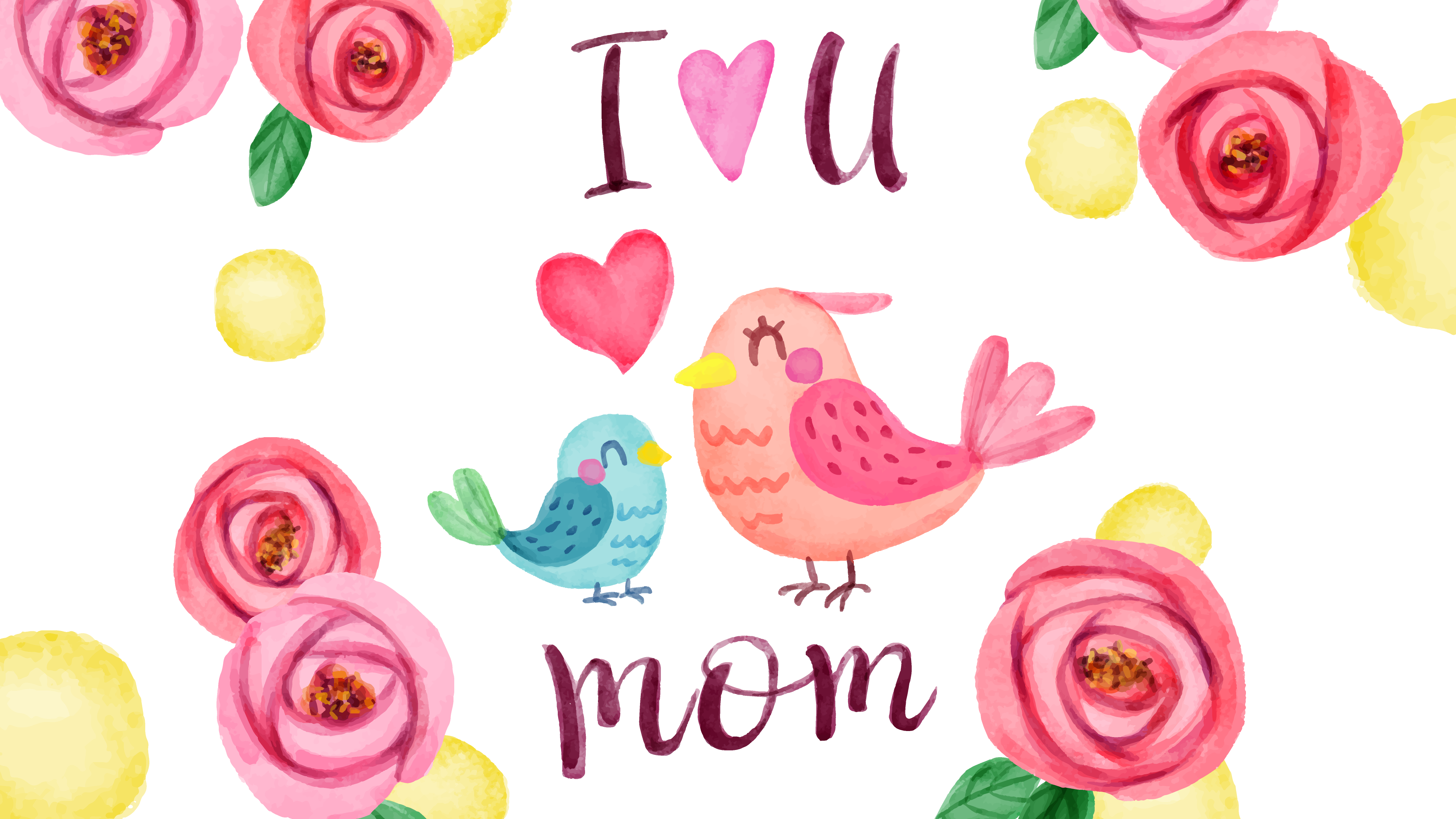 I Love You Mom Wallpaper 4K, Happy Mother's Day, Celebrations, #1547
