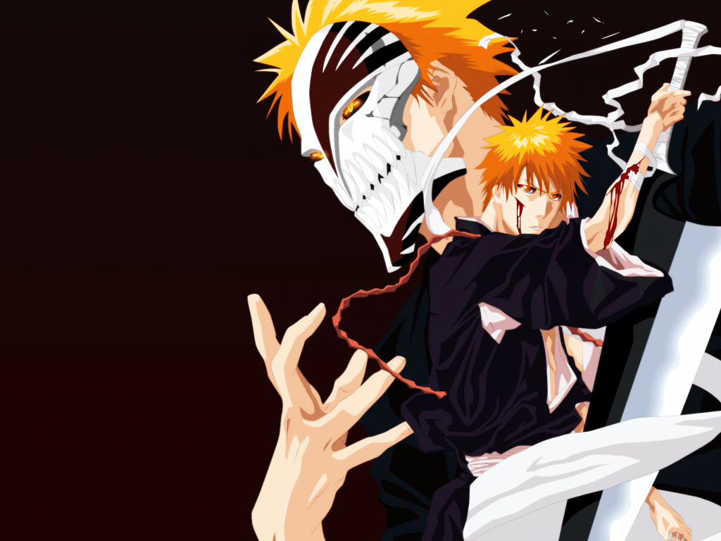 Visored Wallpaper 4K, Ichigo Kurosaki, Bleach