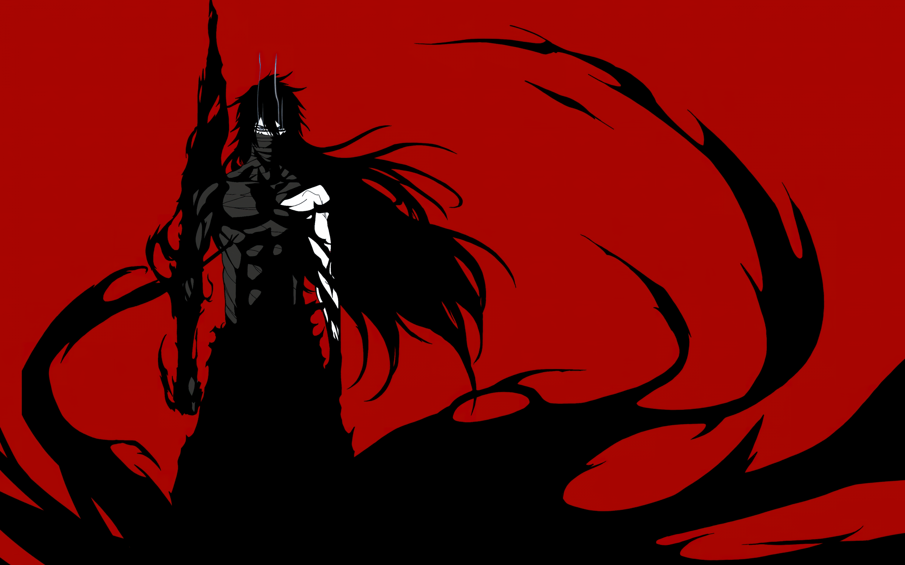 Ichigo Kurosaki Wallpaper 4K, Bleach, 5K, Red background