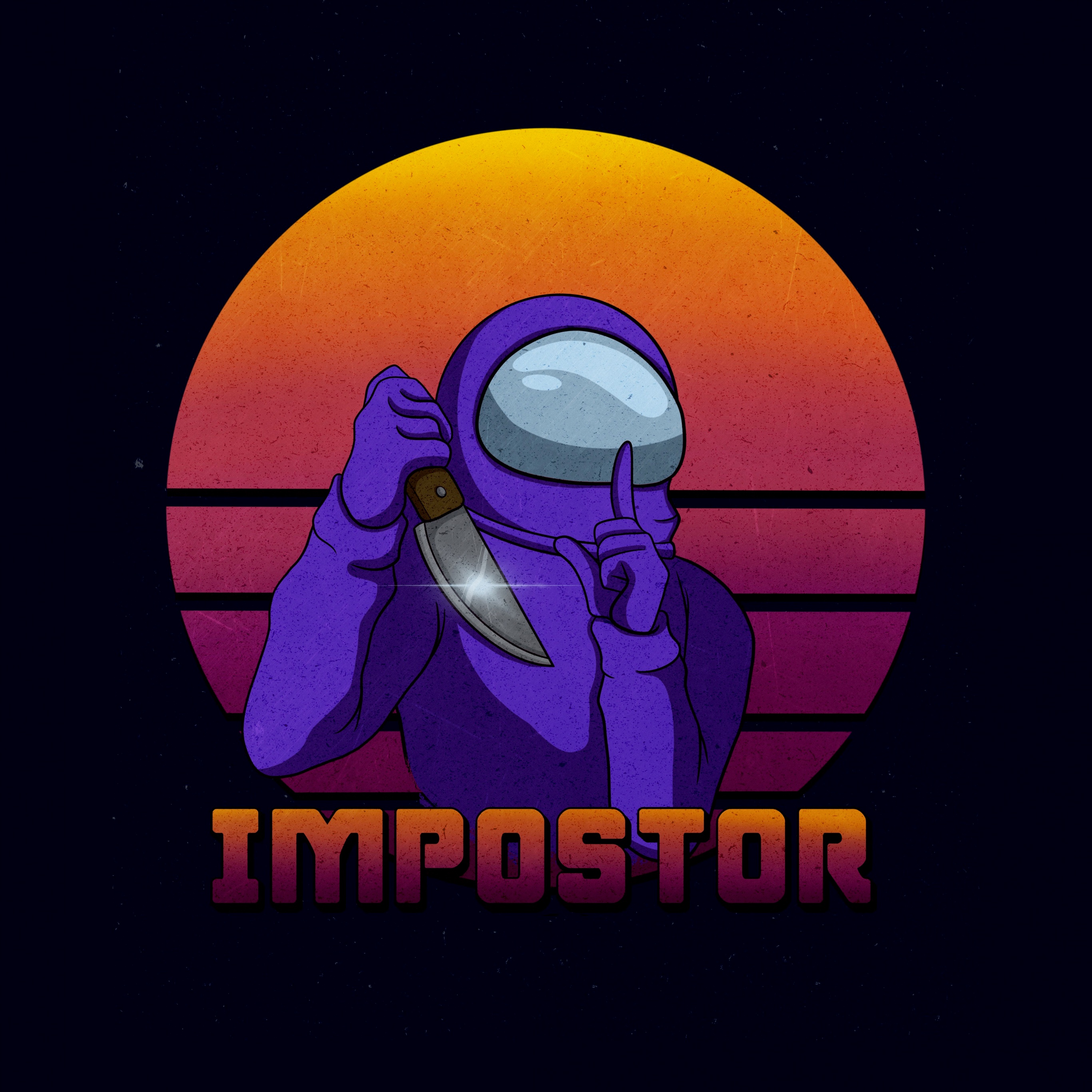 Impostor 4k Wallpaper Among Us Ios Games Android Games Pc Games Black Background 5k 8k Games 3968