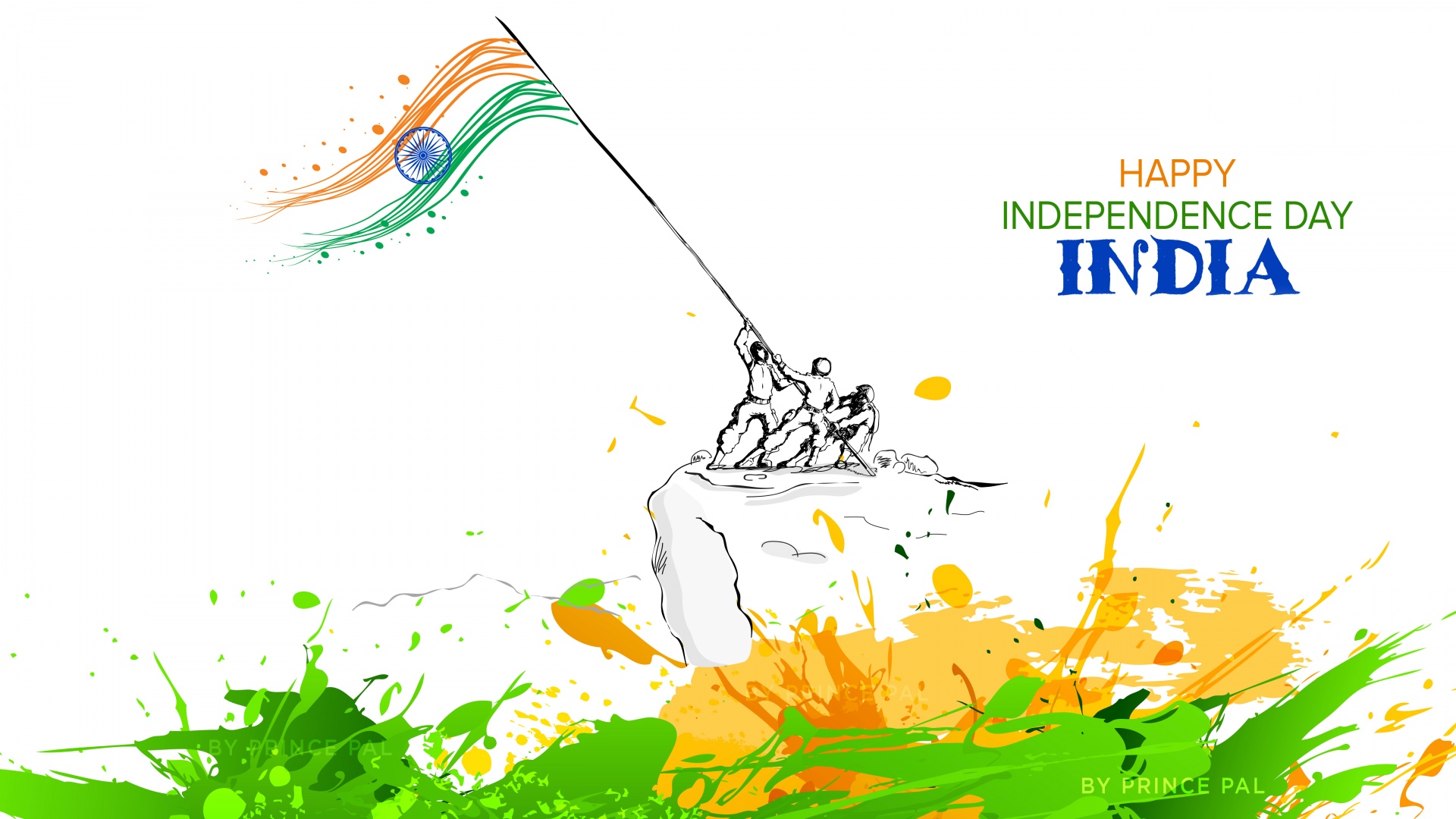 Independence Day Wallpaper 4K, India, August 15th, Celebrations, #2273