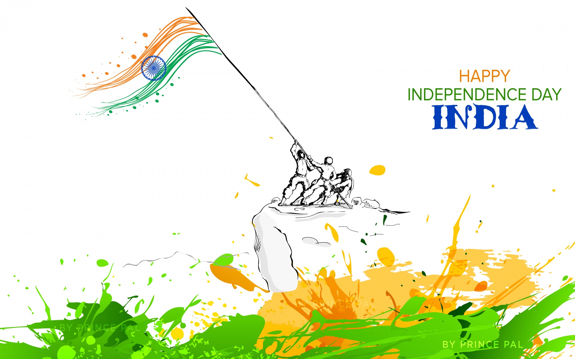Independence Day Wallpaper 4K, India, August 15th, Celebrations, #2273