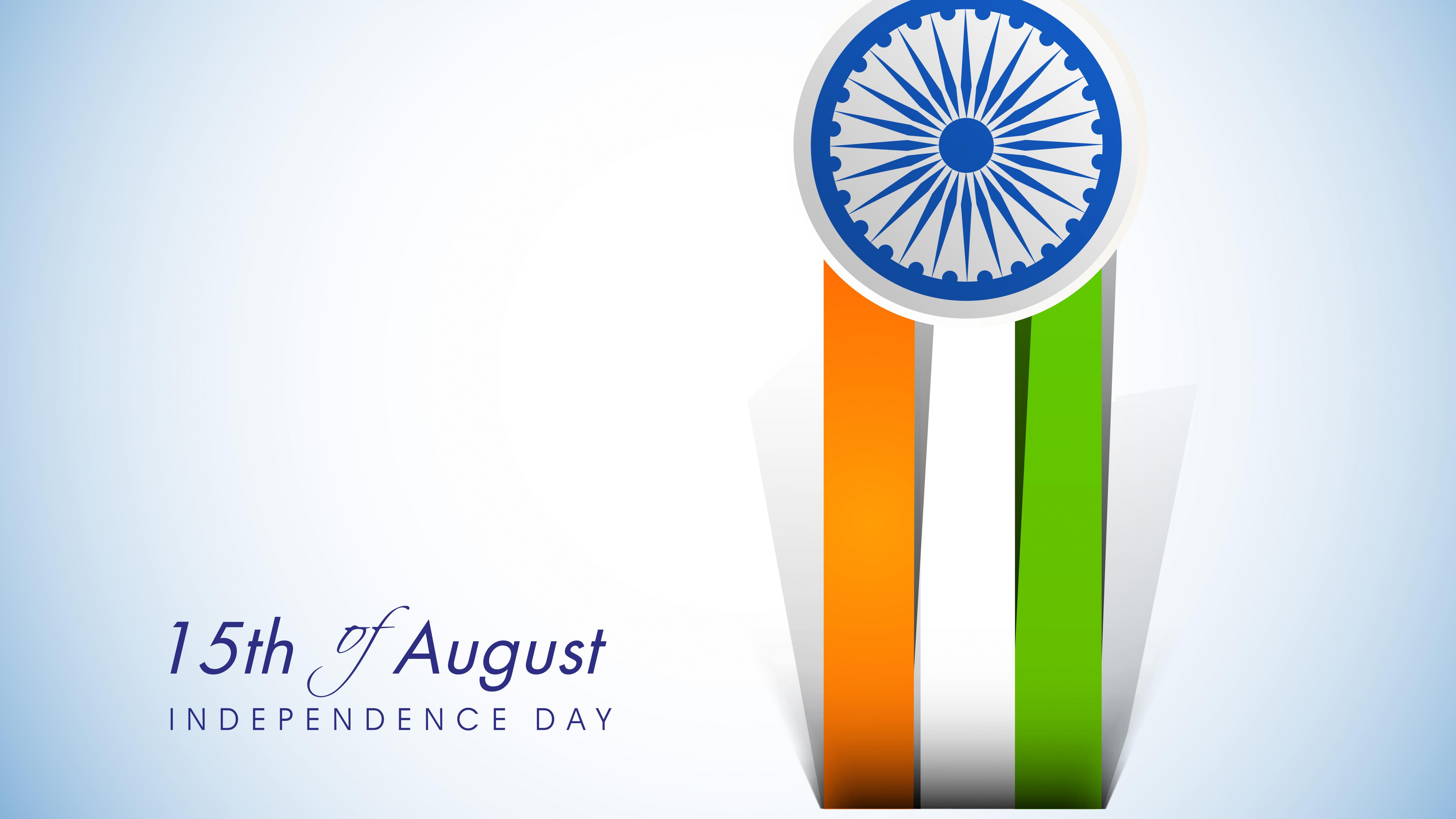 Indian Flag Wallpaper 4K, Independence Day, Celebrations, #2170