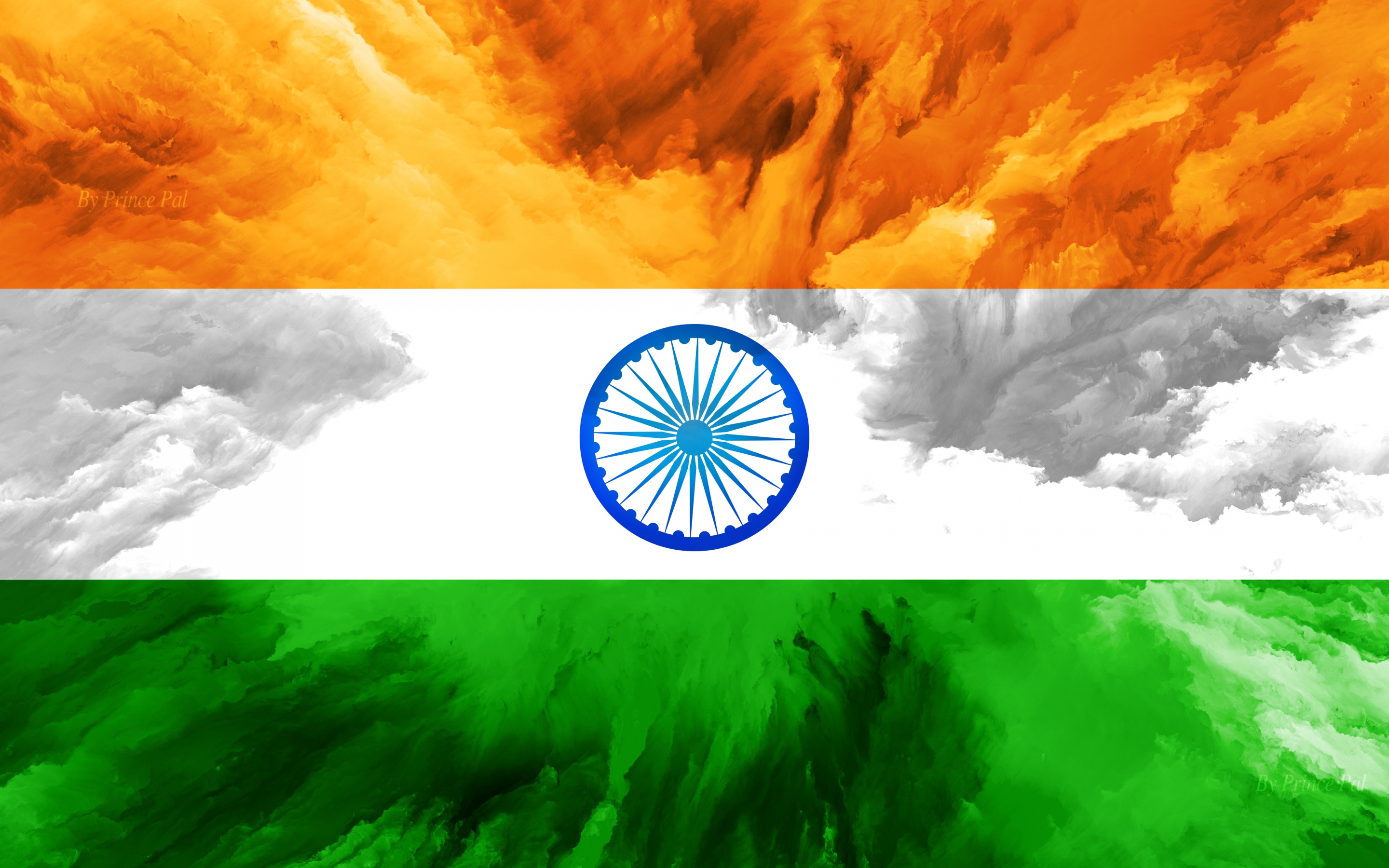 Indian Flag Wallpaper 4K, Tricolour Flag, National flag, #1542