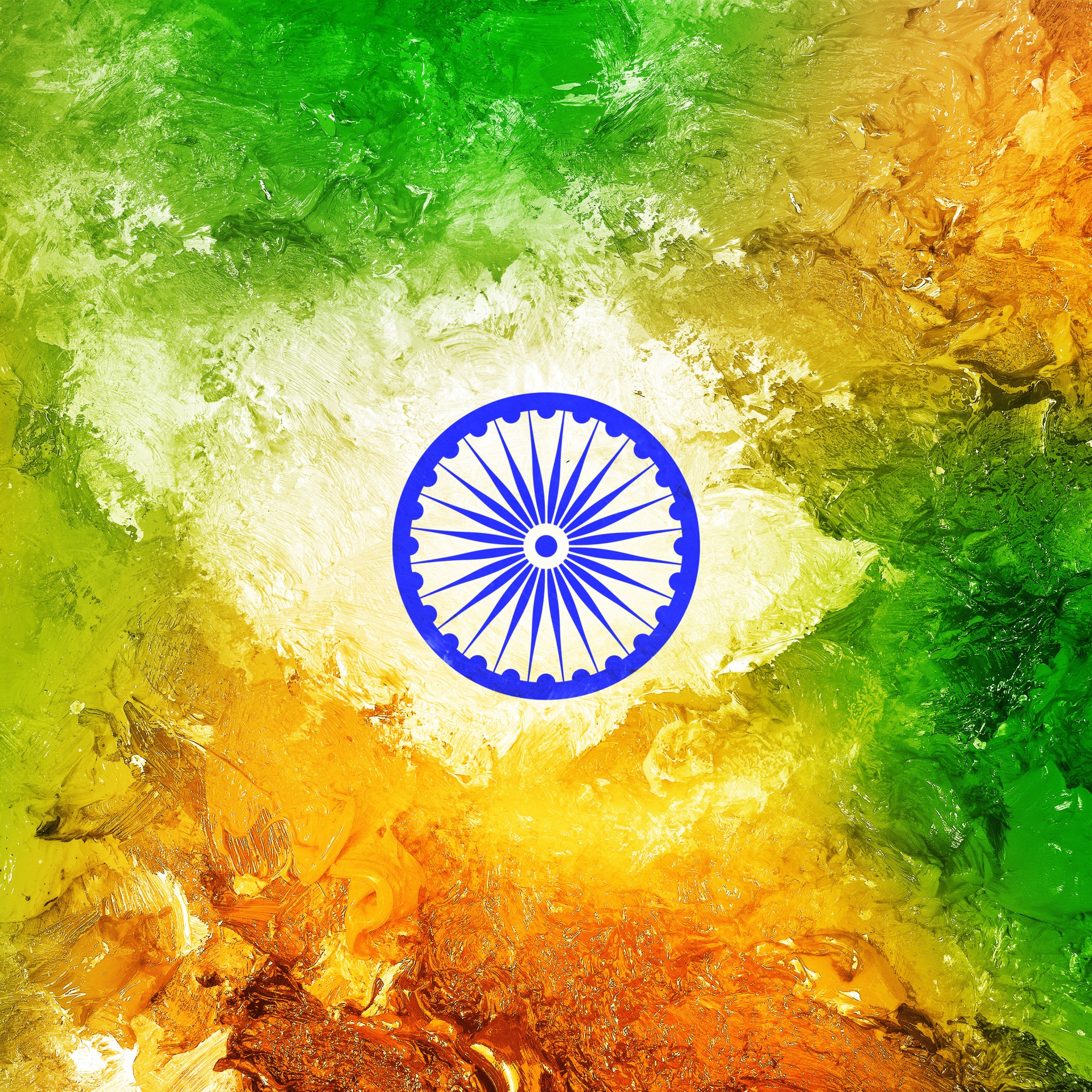 Indian Flag Wallpaper 4K, Tricolour Flag, World, #1544