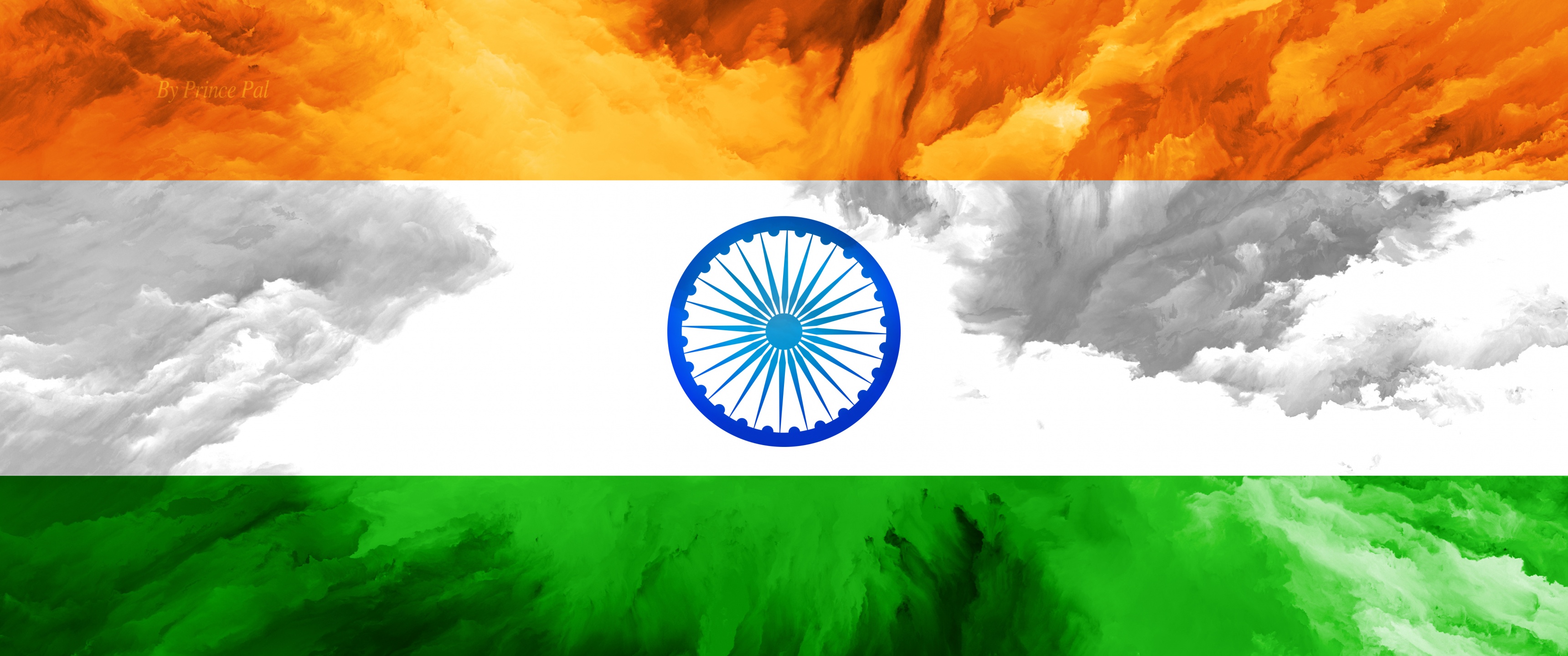 Indian Flag Wallpaper 4K, Tricolour Flag, World, #1542