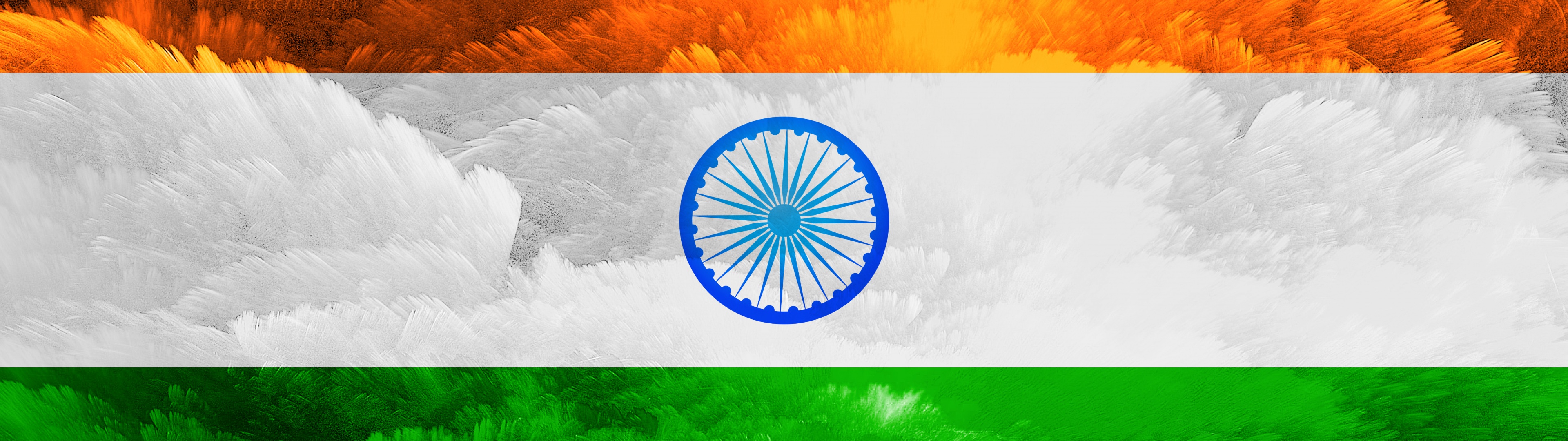 Indian Flag Wallpaper 4K, Tricolour Flag, World, #1546