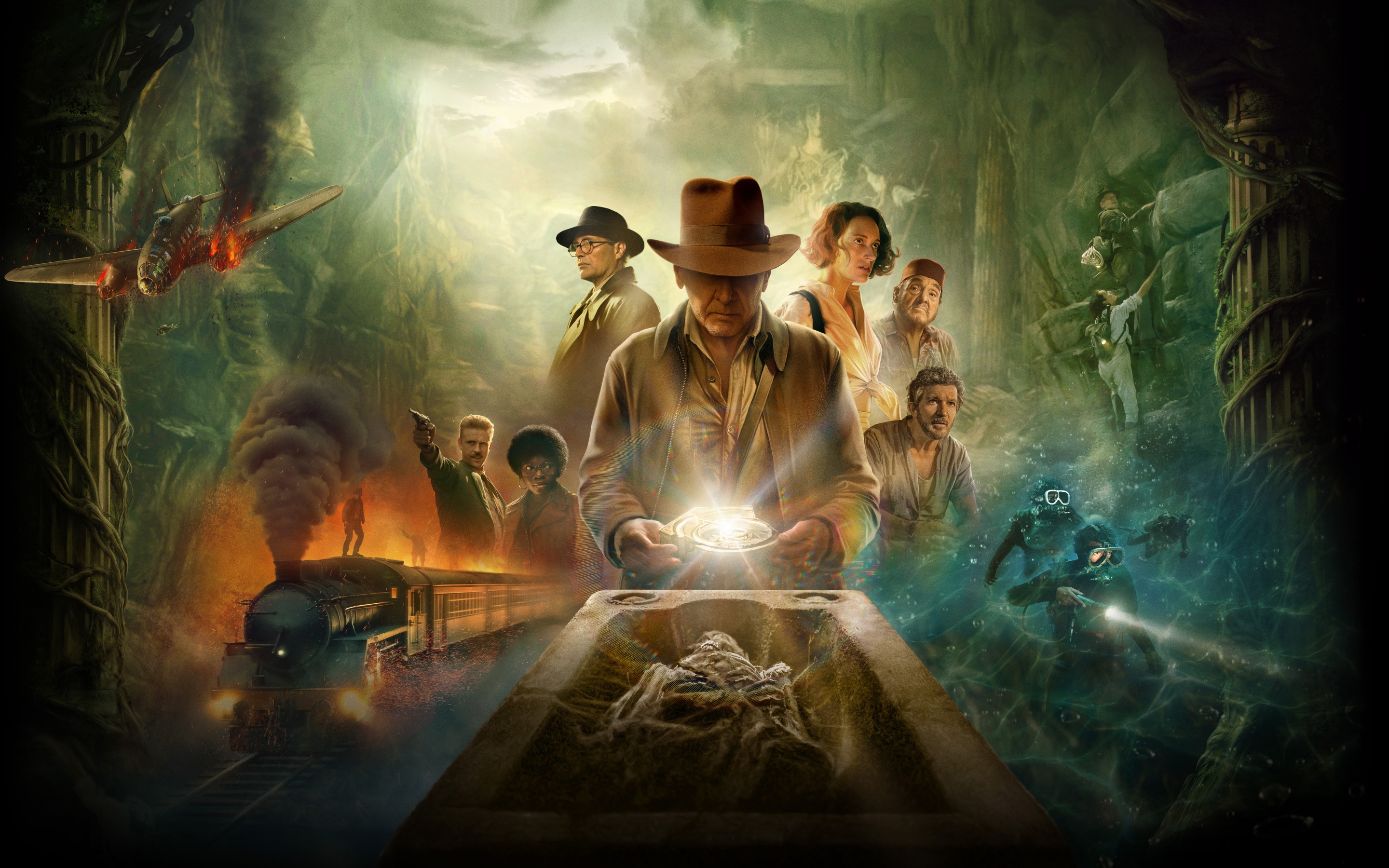 Indiana Jones and the Dial of Destiny Wallpaper 8K